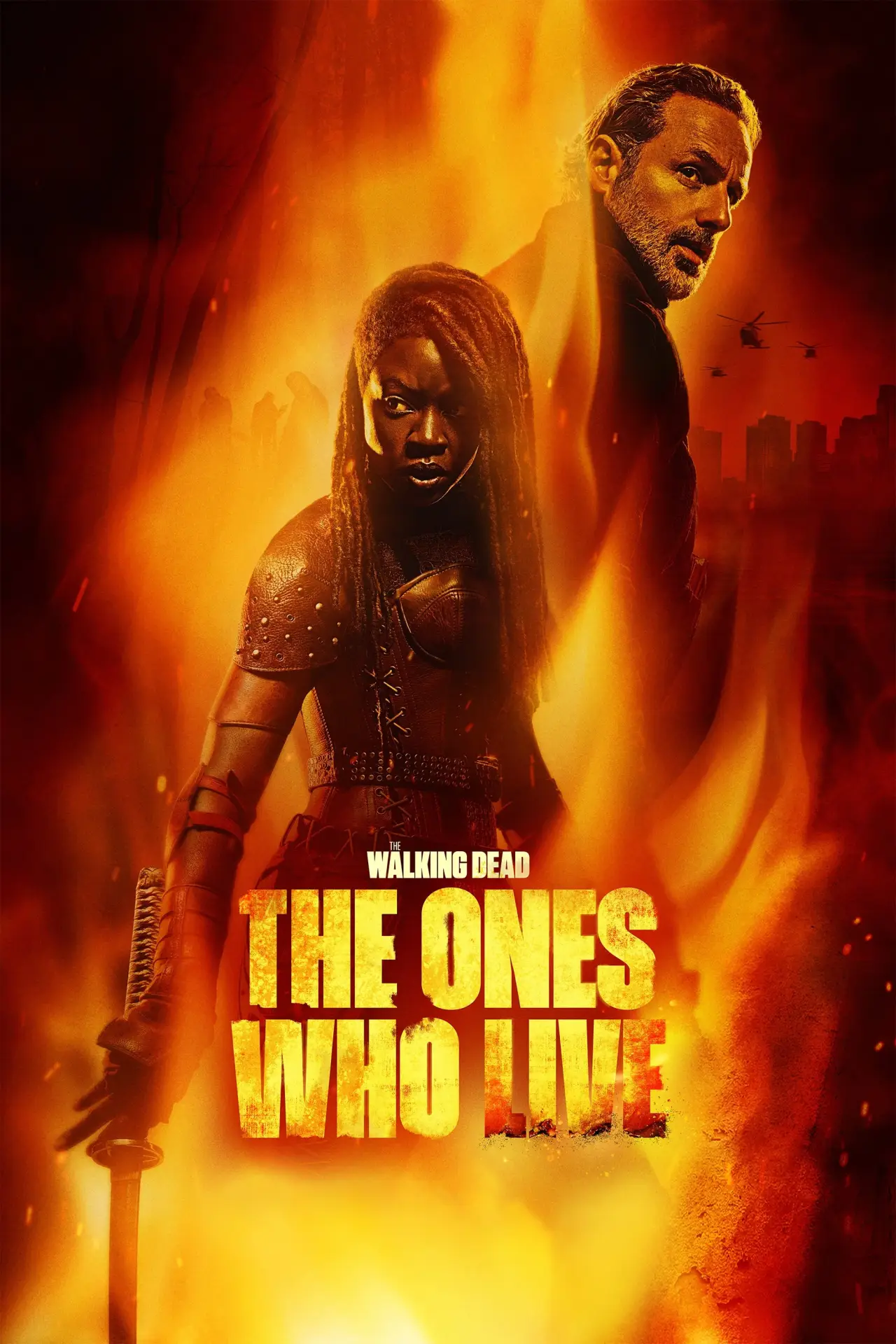 Series poster "The Walking Dead: The Ones Who Live"