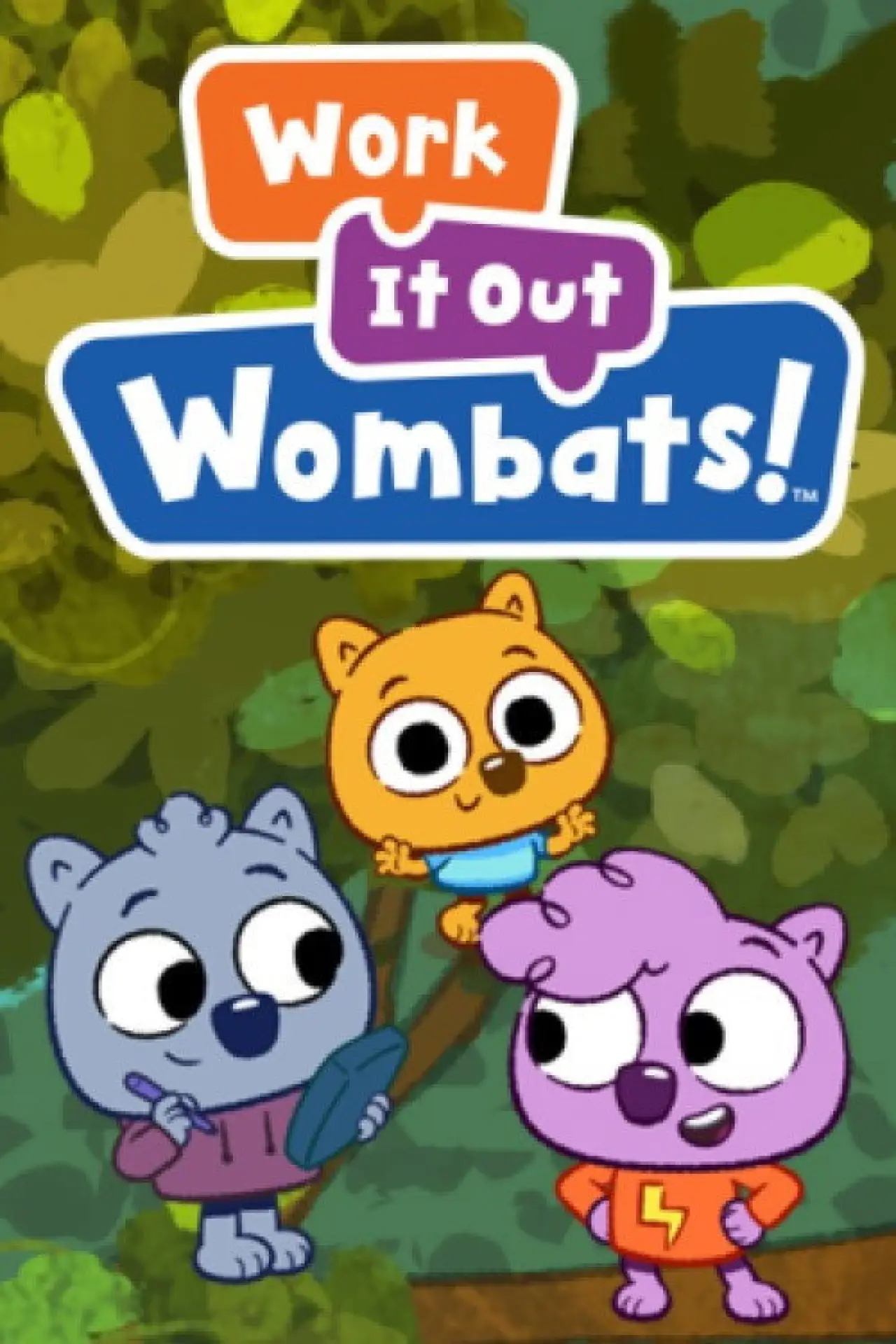 Постер к сериалу "Work It Out Wombats!"