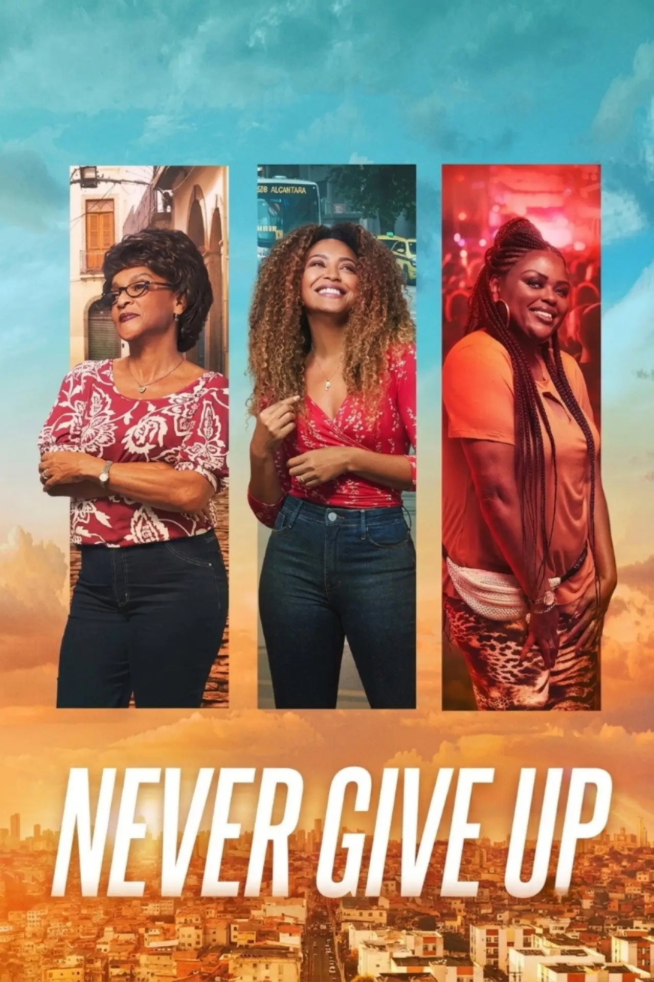 Series poster "Never Give Up"