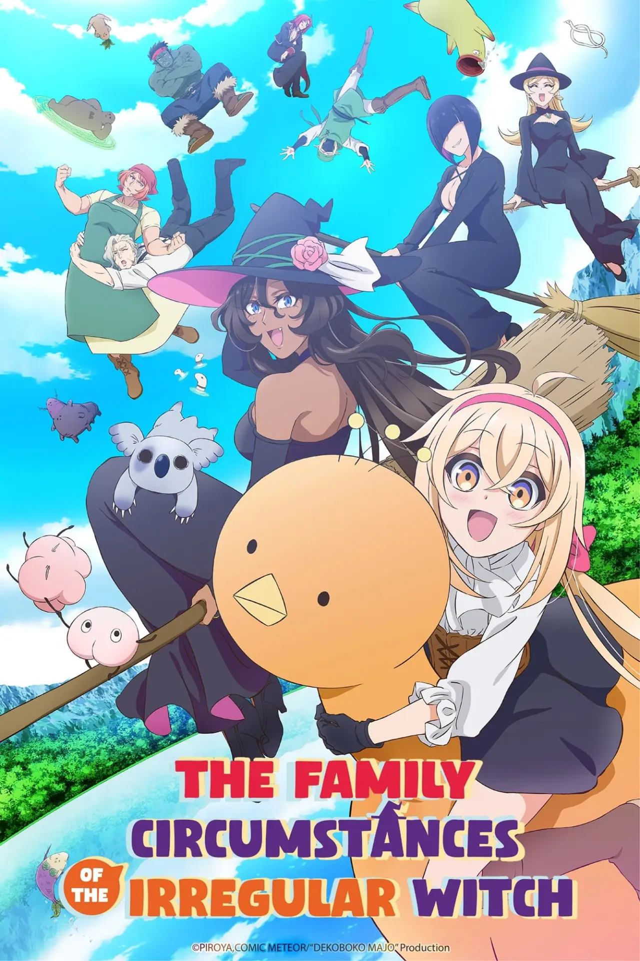 Series poster "The Family Circumstances of the Irregular Witch"