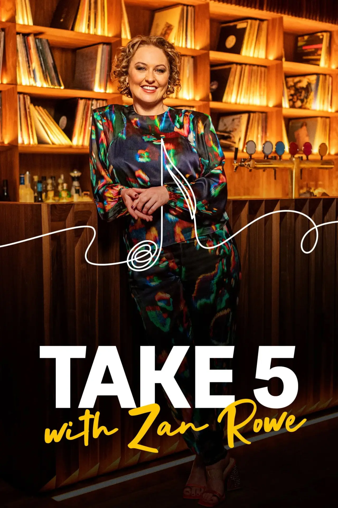 Series poster "Take 5 with Zan Rowe"