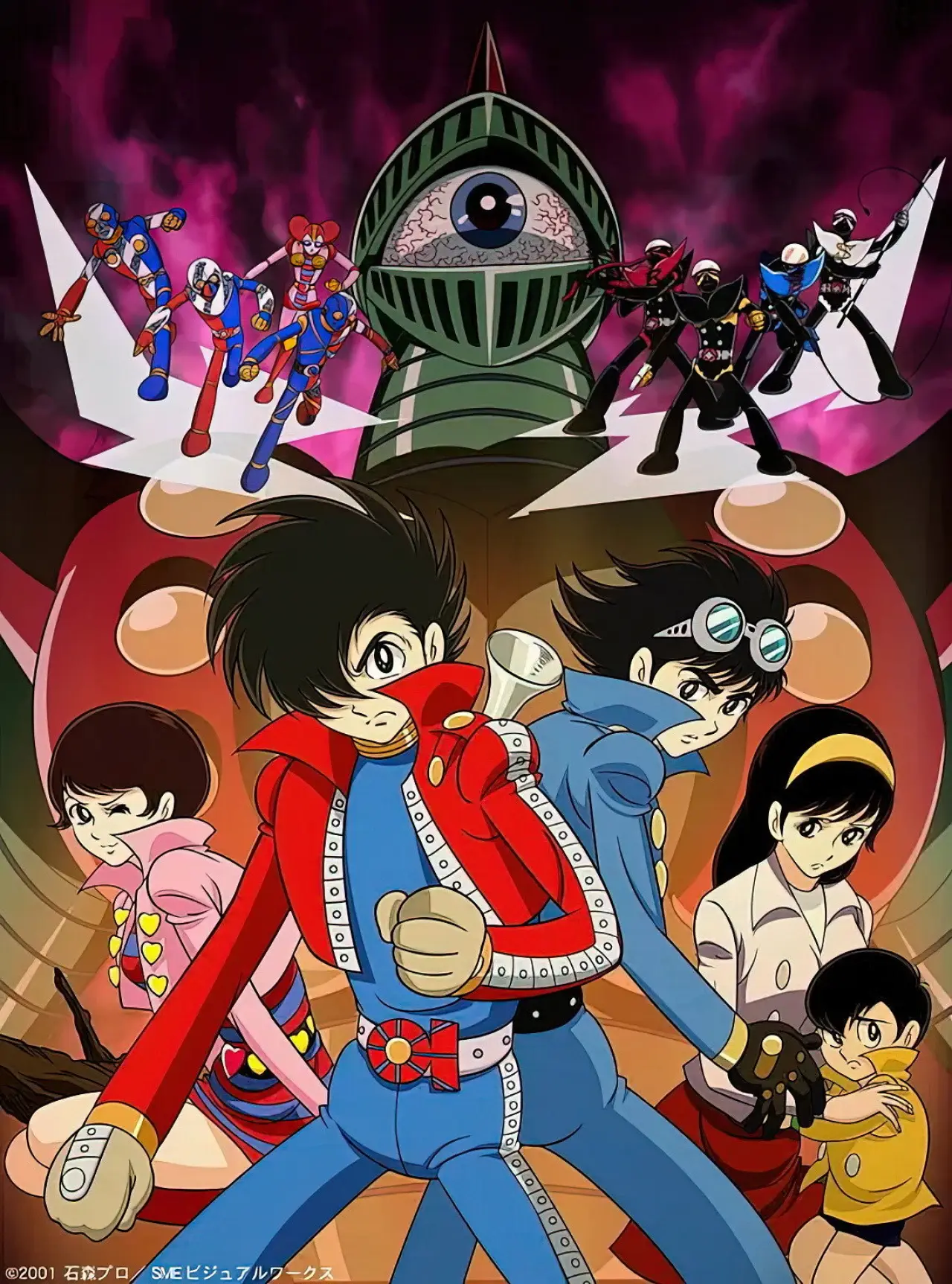 Series poster "Kikaider 01 - The Animation"