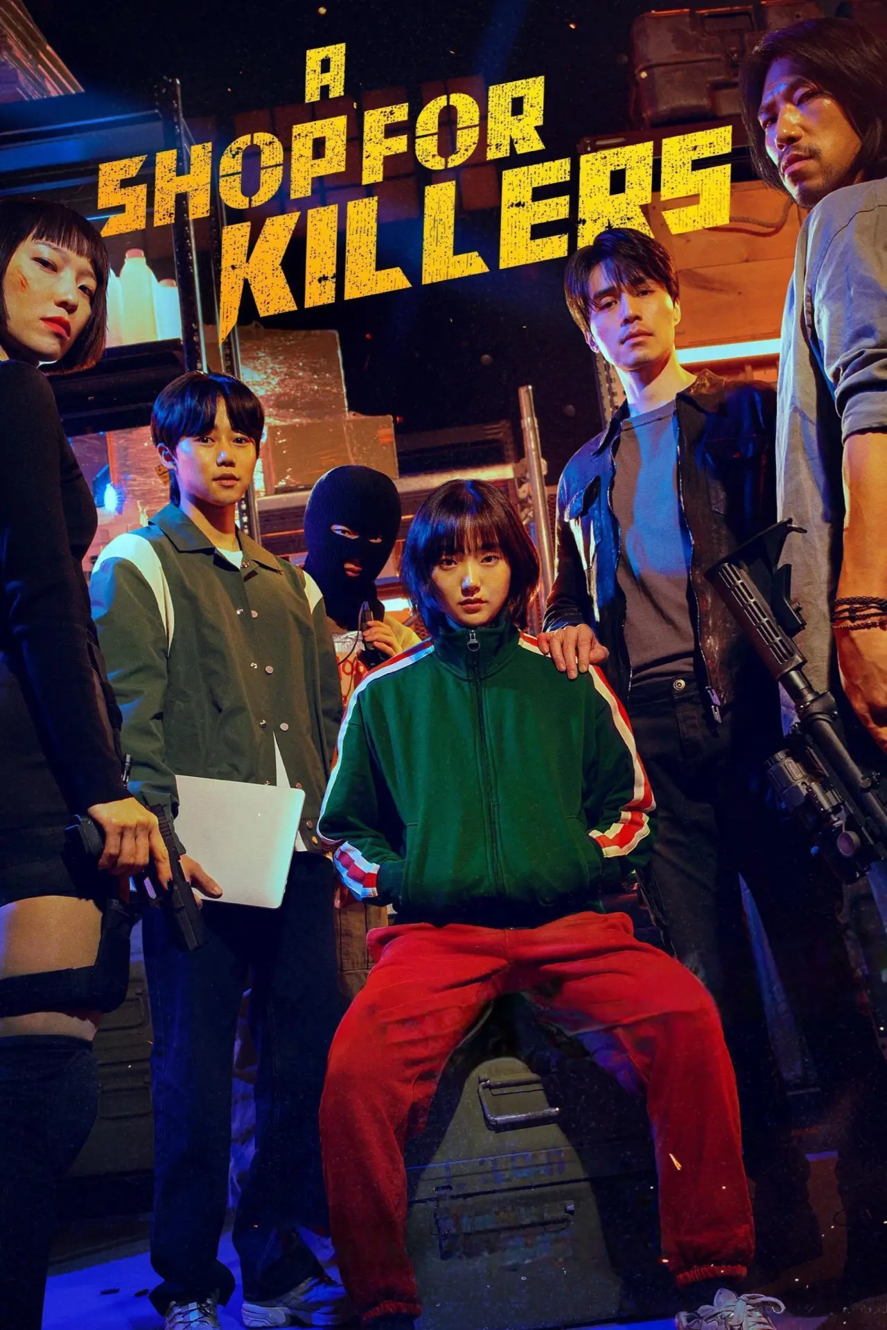 Series poster "A Shop for Killers"