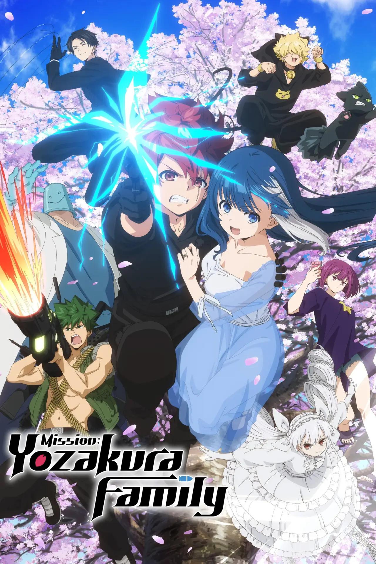 Series poster "Mission: Yozakura Family"