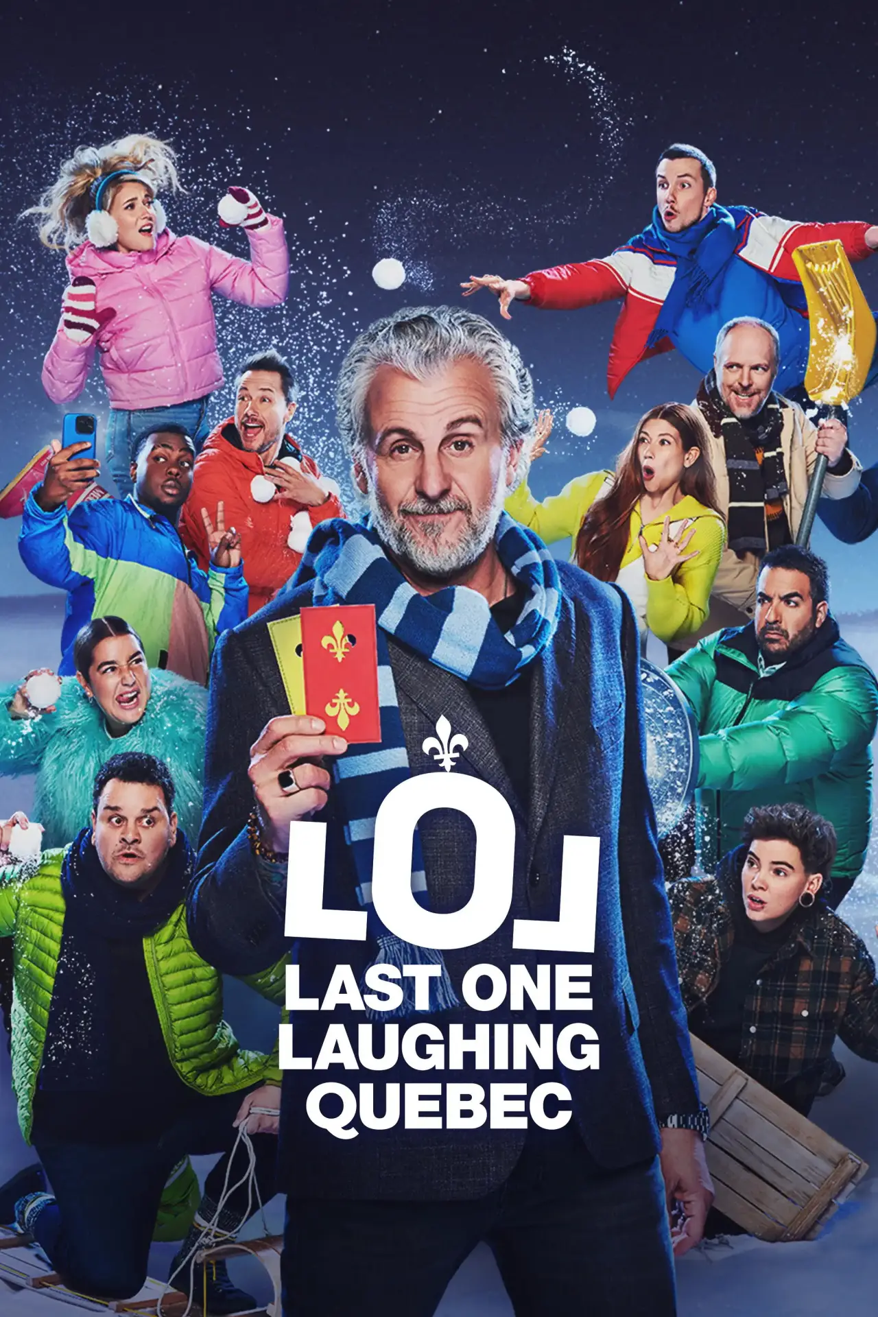 Series poster "LOL: Last One Laughing Quebec"