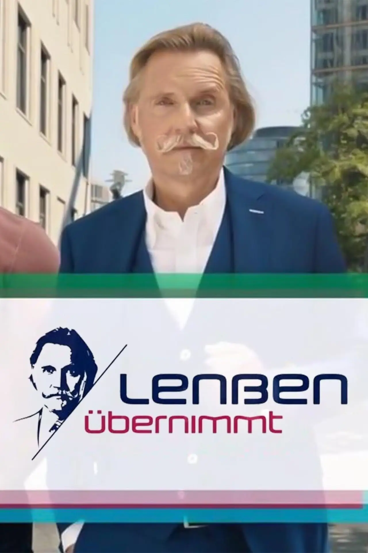 Series poster "Lenßen übernimmt"