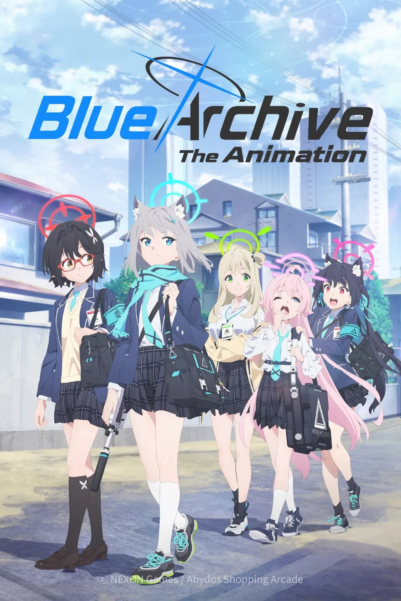 Series poster "Blue Archive the Animation"
