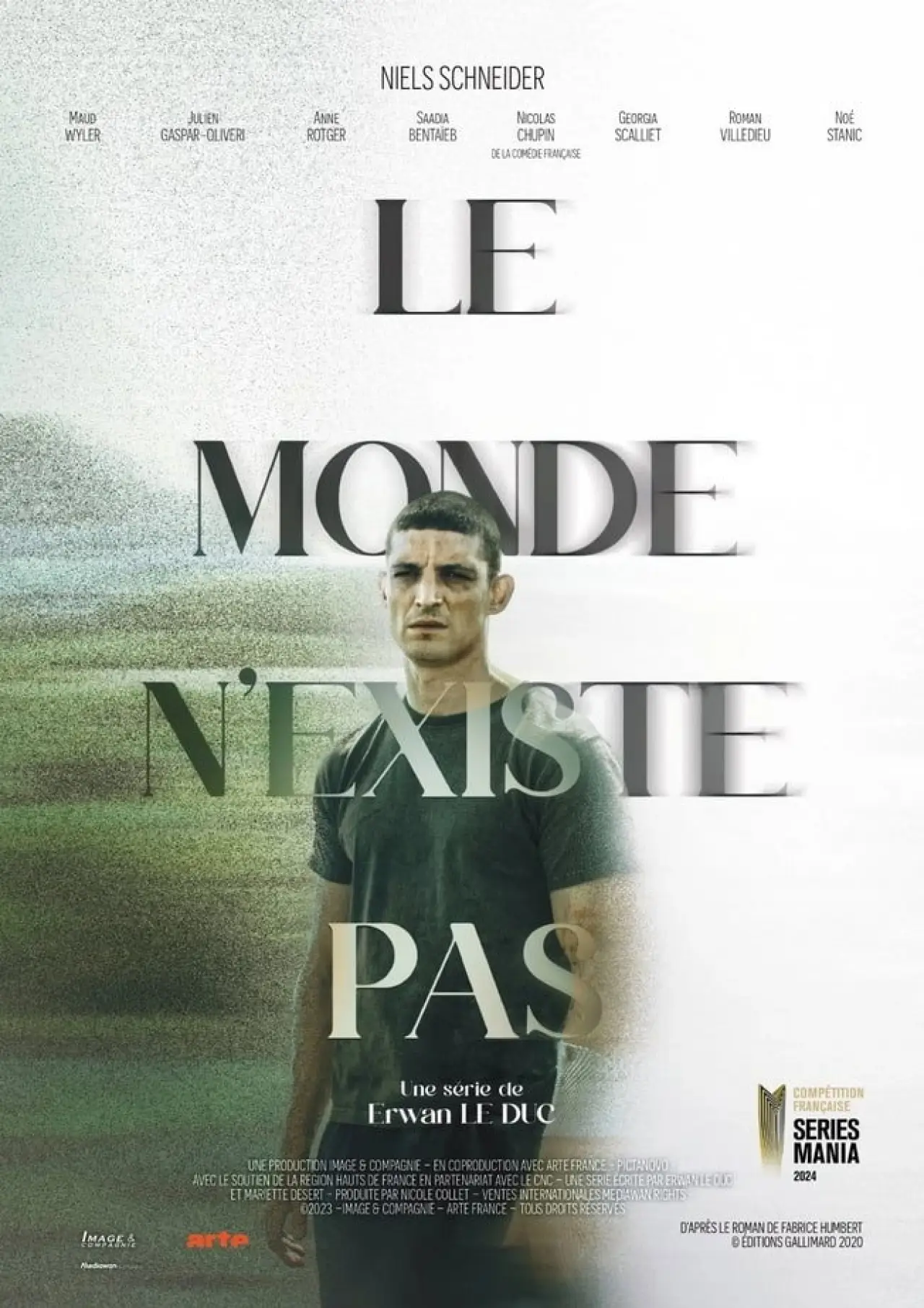 Series poster "The World Doesn’t Exist"