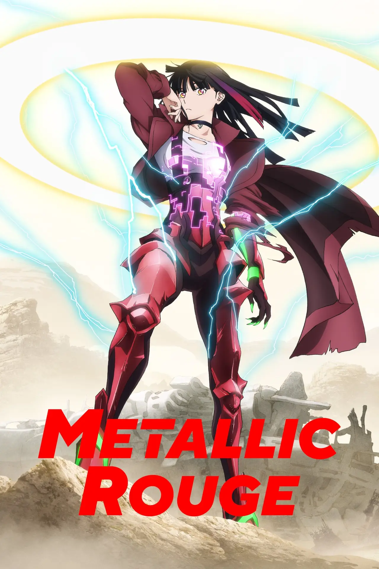Series poster "Metallic Rouge"