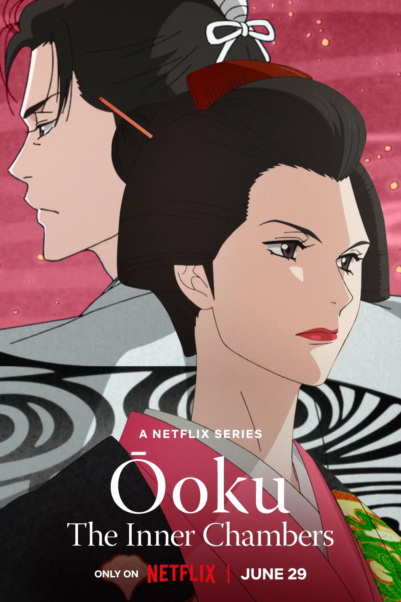 Series poster "Ōoku: The Inner Chambers"
