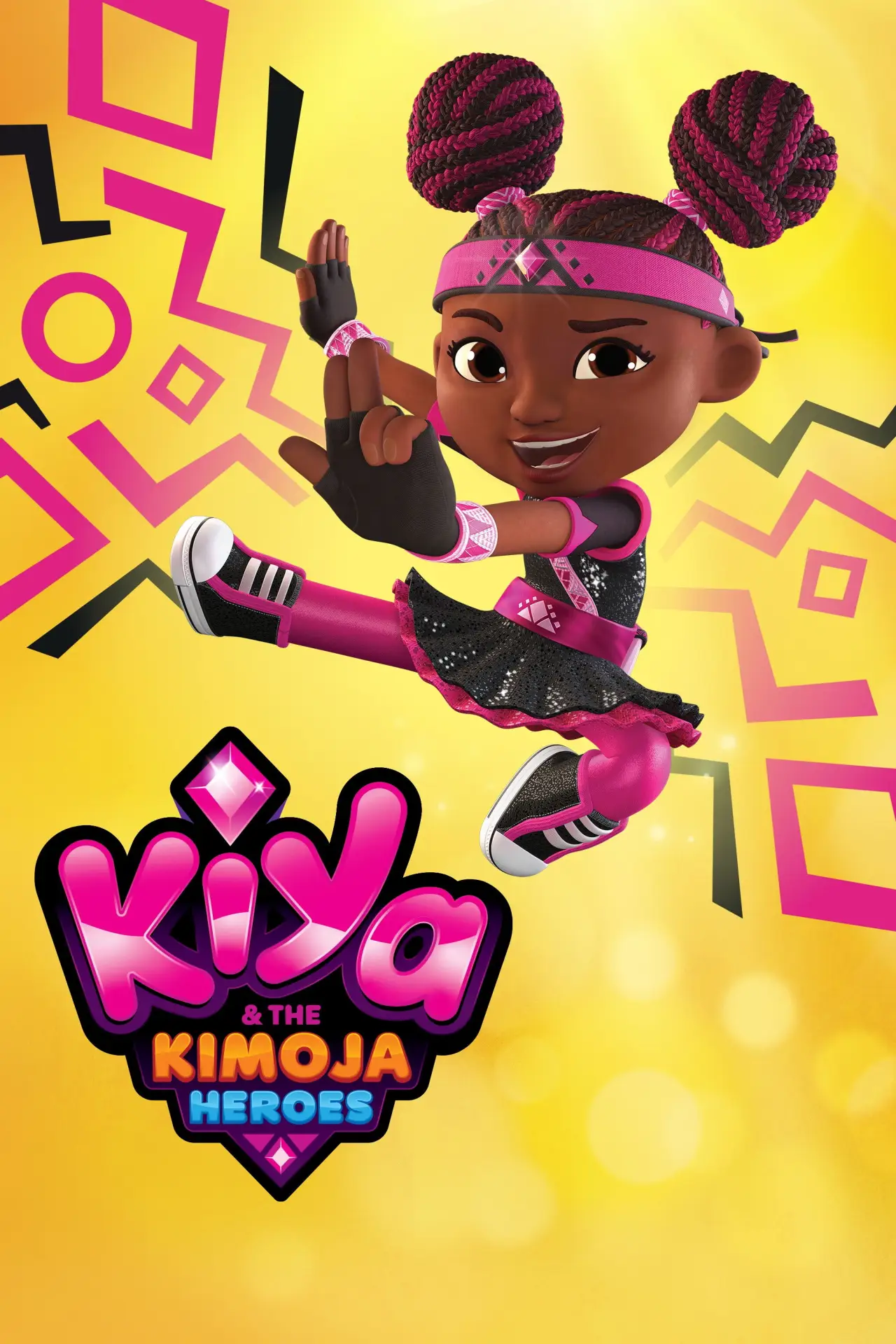 Series poster "Kiya & the Kimoja Heroes"
