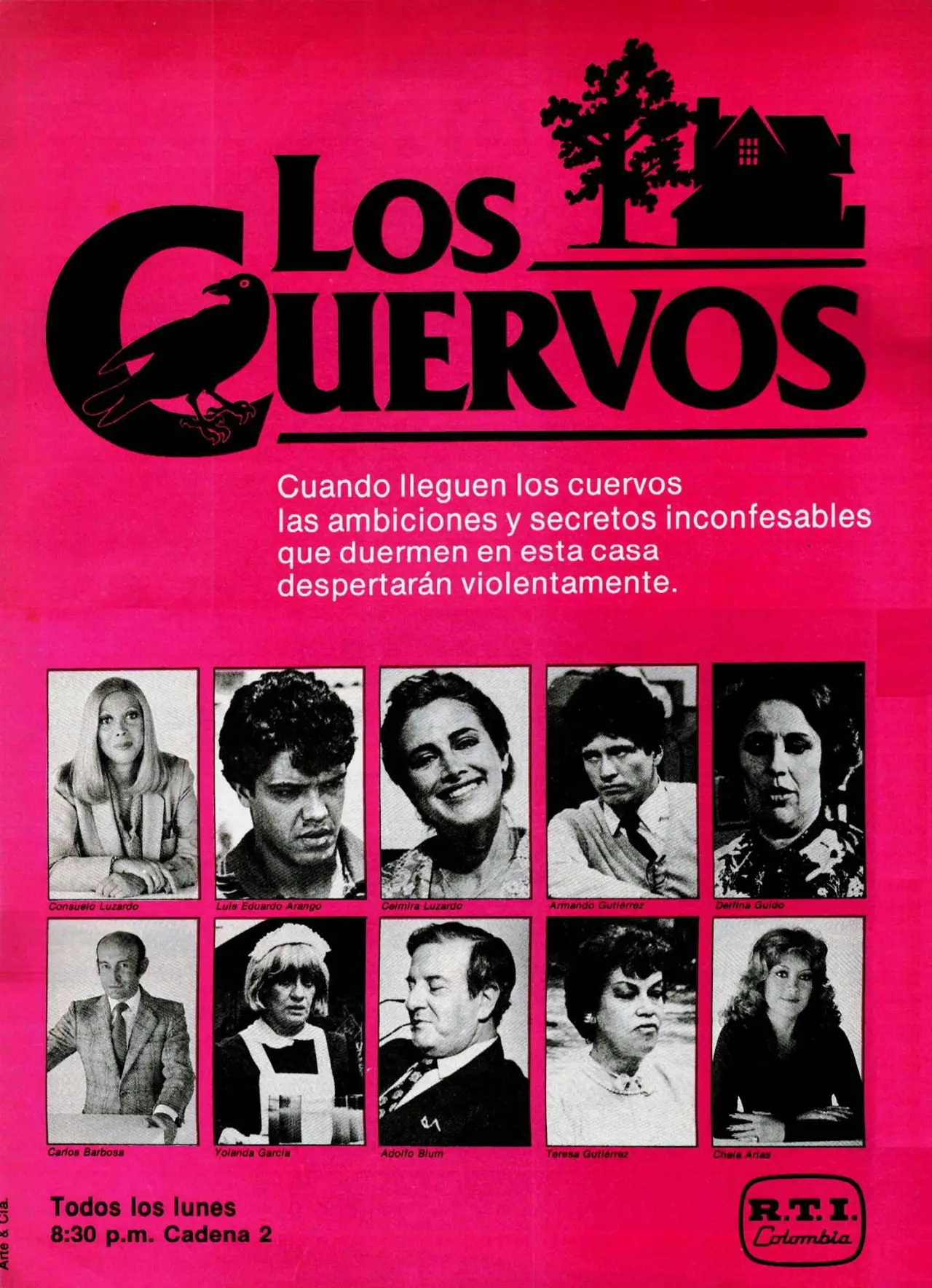 Series poster "Los cuervos"