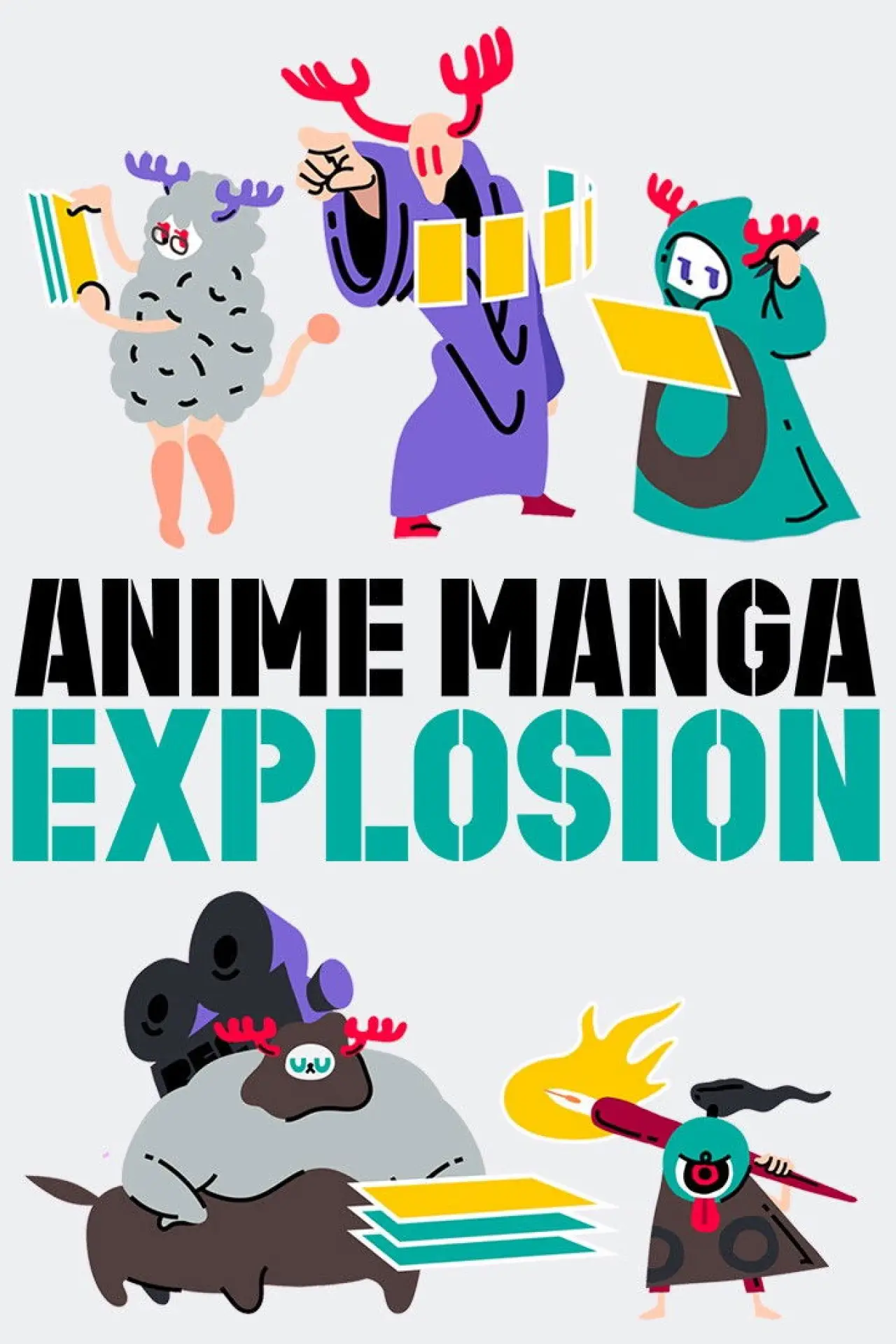 Series poster "ANIME MANGA EXPLOSION"