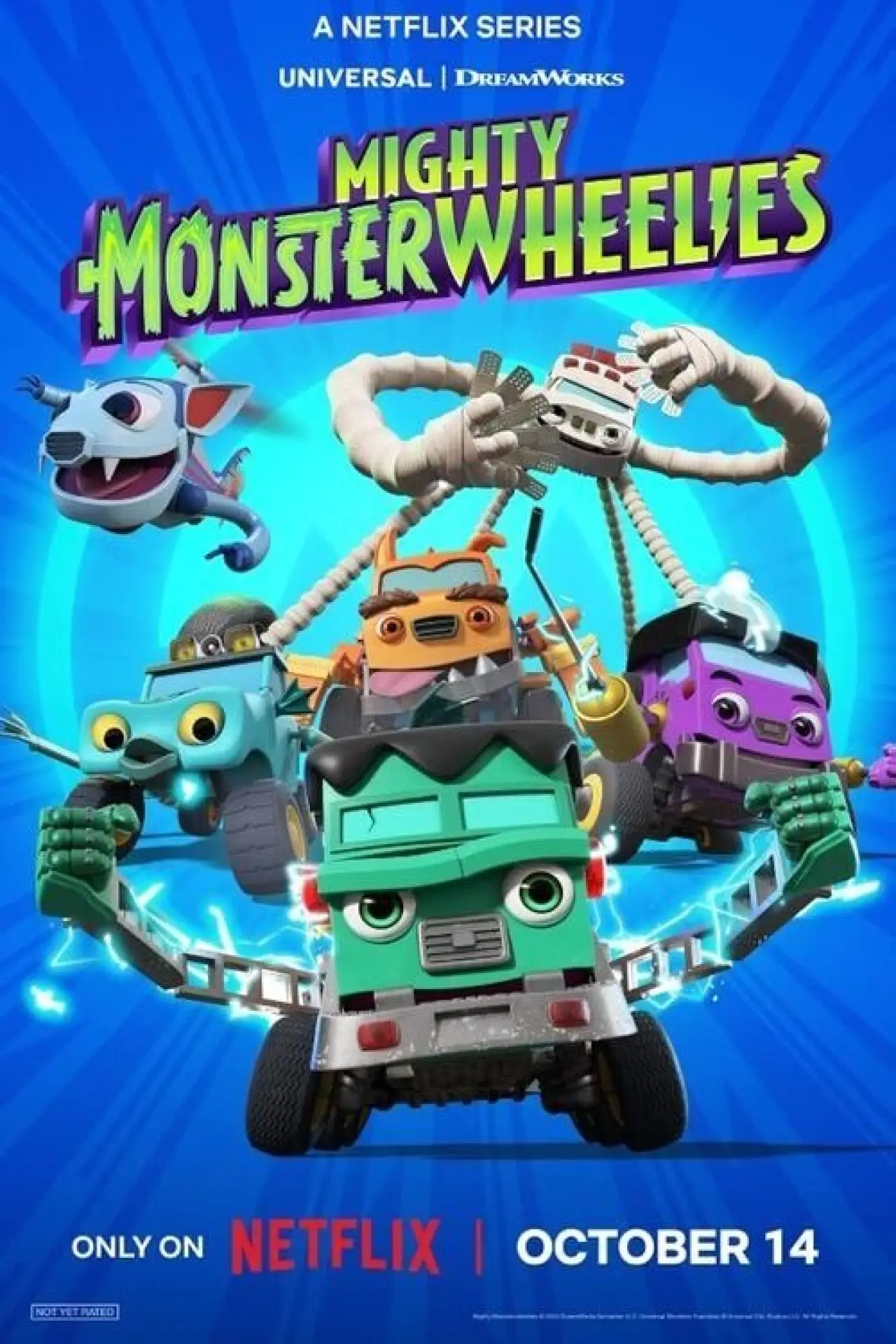 Series poster "Mighty Monsterwheelies"