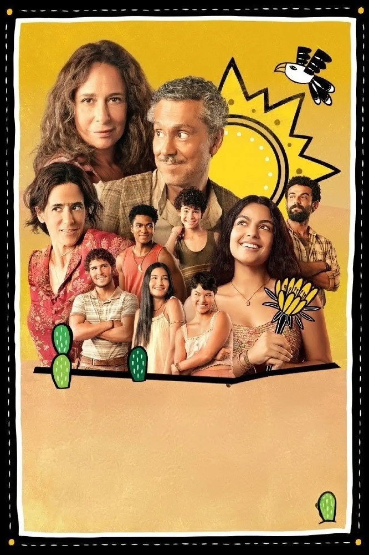 Series poster "No Rancho Fundo"