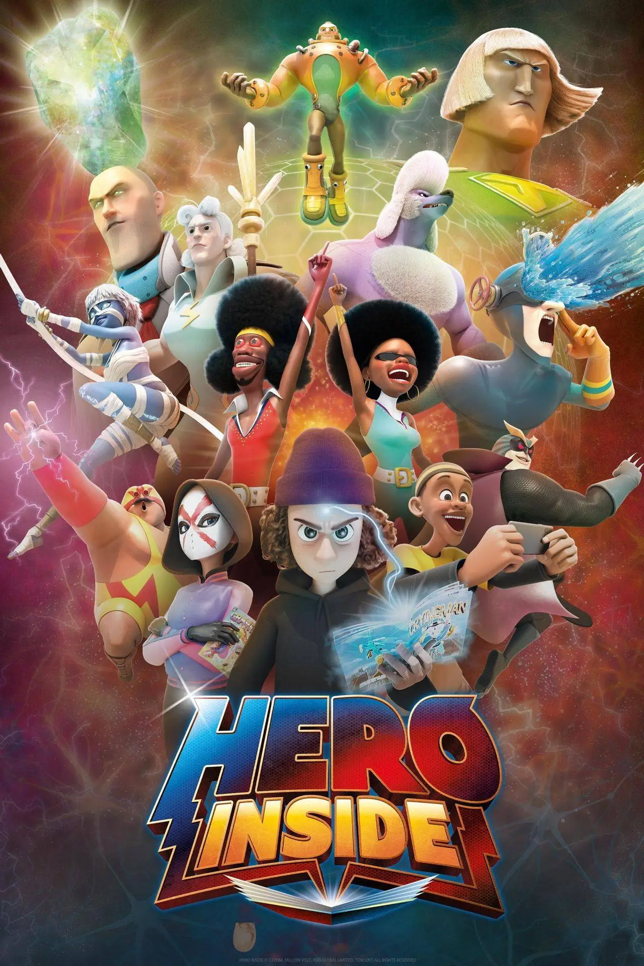 Series poster "Hero Inside"