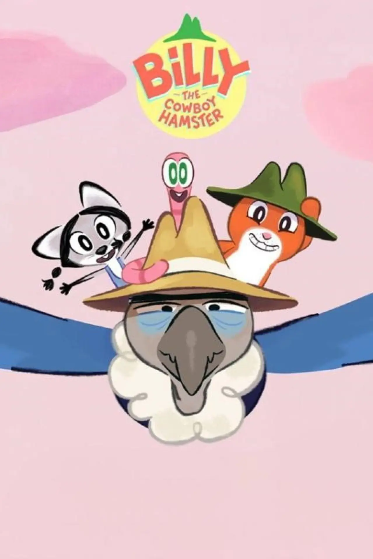 Series poster "Billy the Cowboy Hamster"
