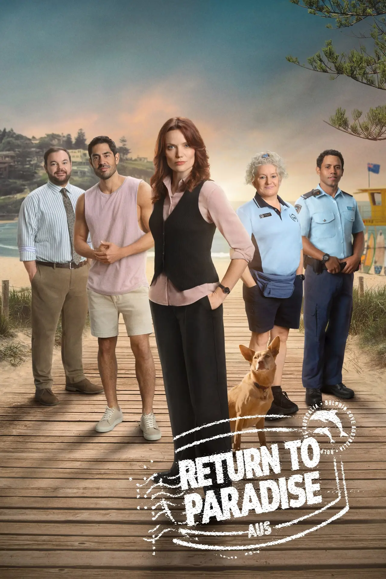 Series poster "Return to Paradise"