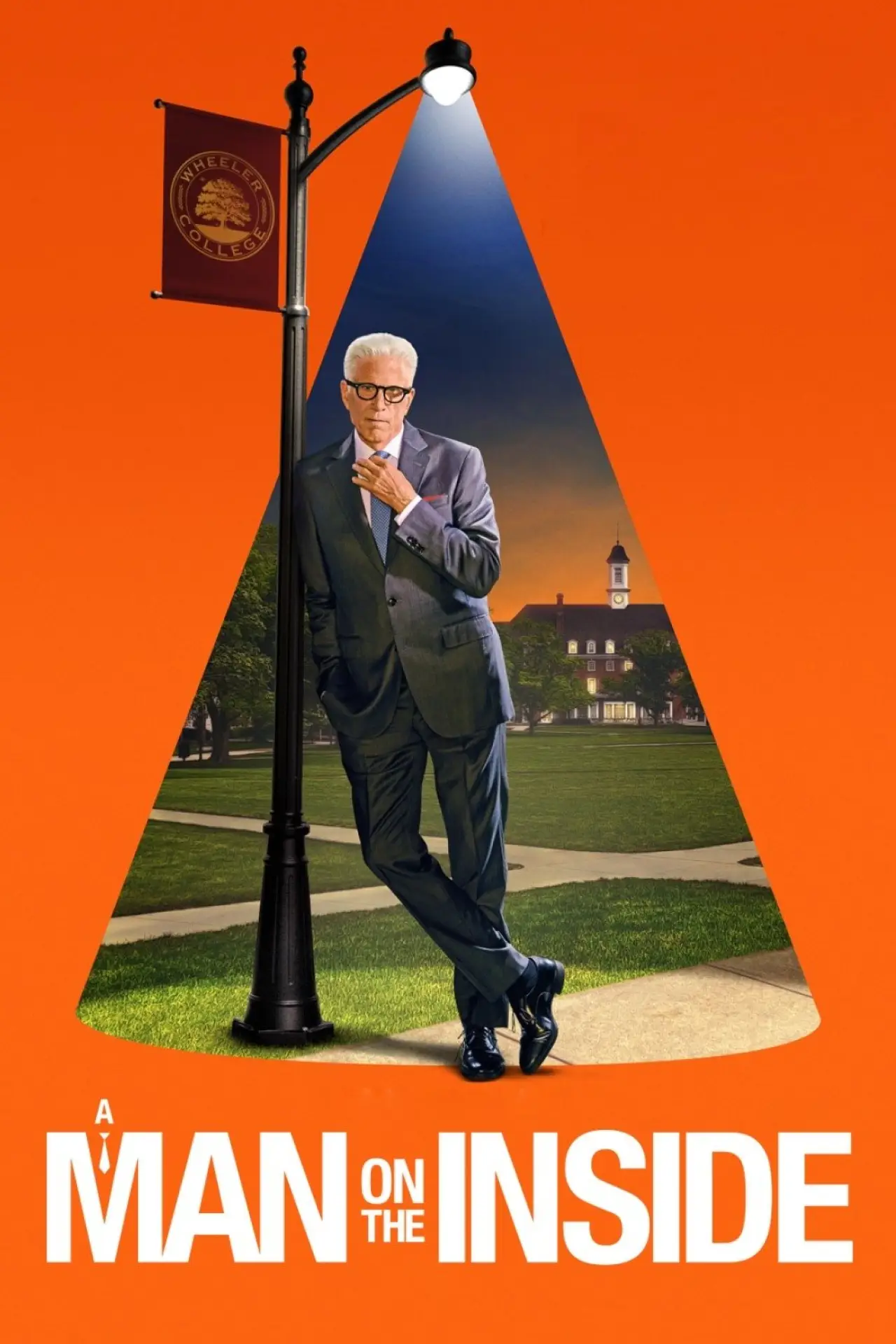 Series poster "A Man on the Inside"