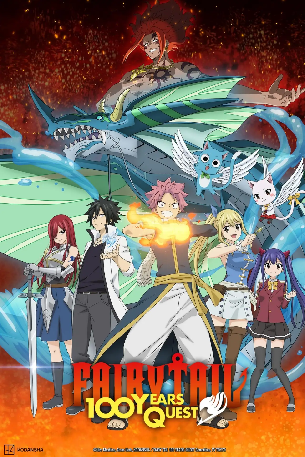 Постер к сериалу "FAIRY TAIL 100 YEARS QUEST"