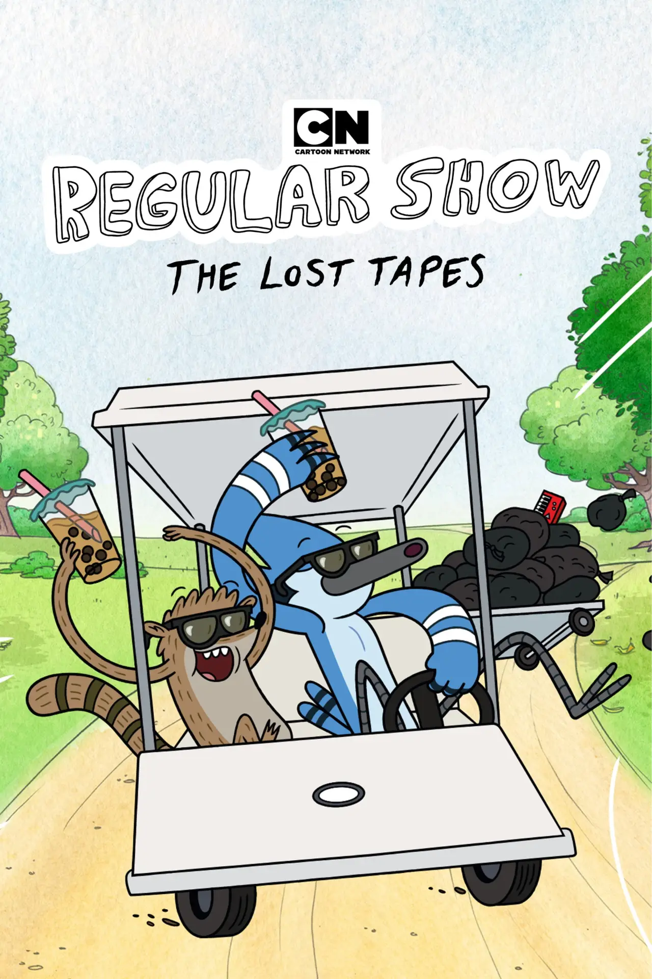 Постер к сериалу "Regular Show: The Lost Tapes"