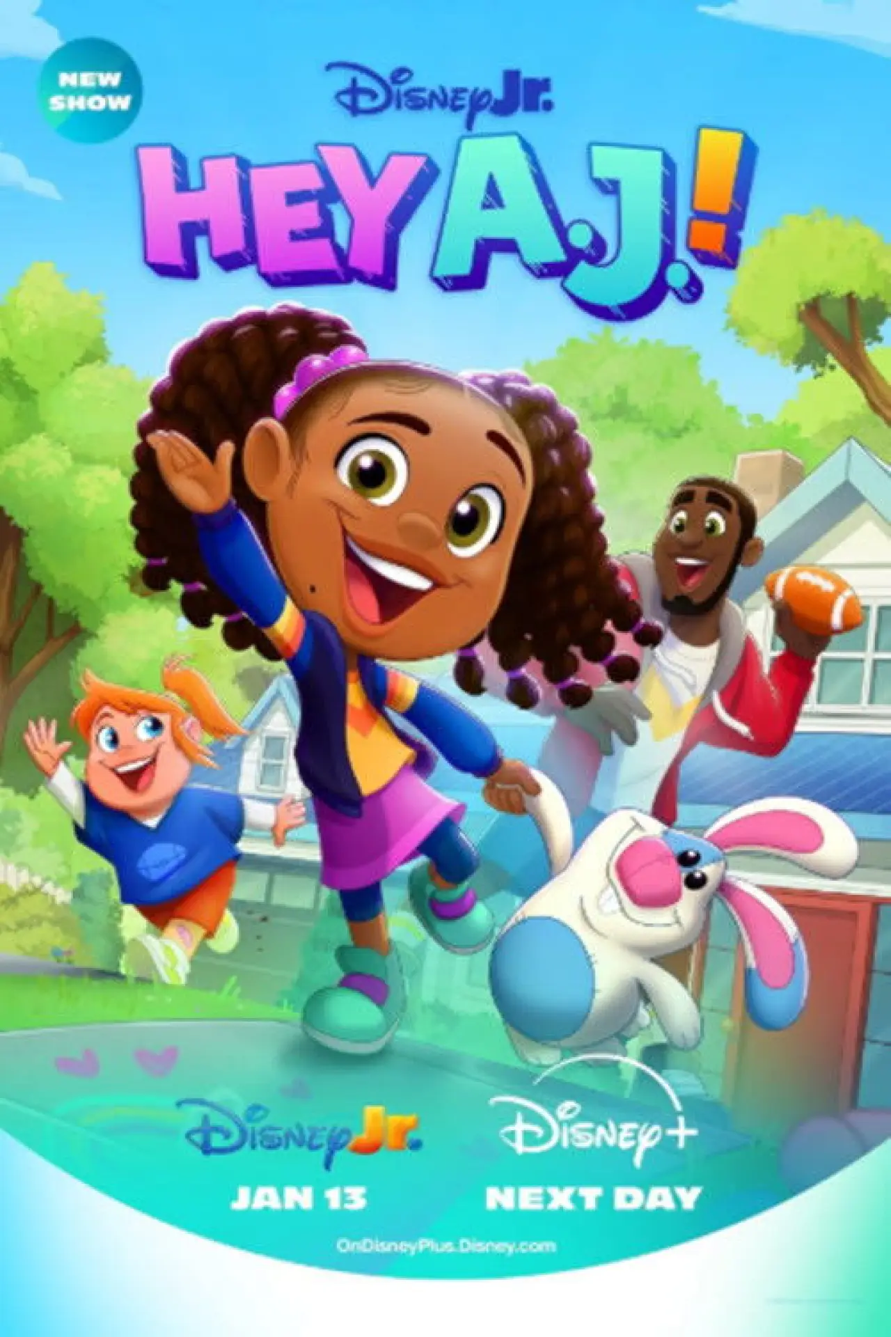 Series poster "Hey A.J.!"