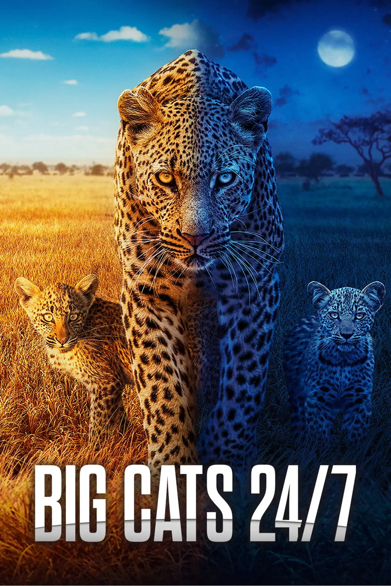 Series poster "Big Cats 24/7"
