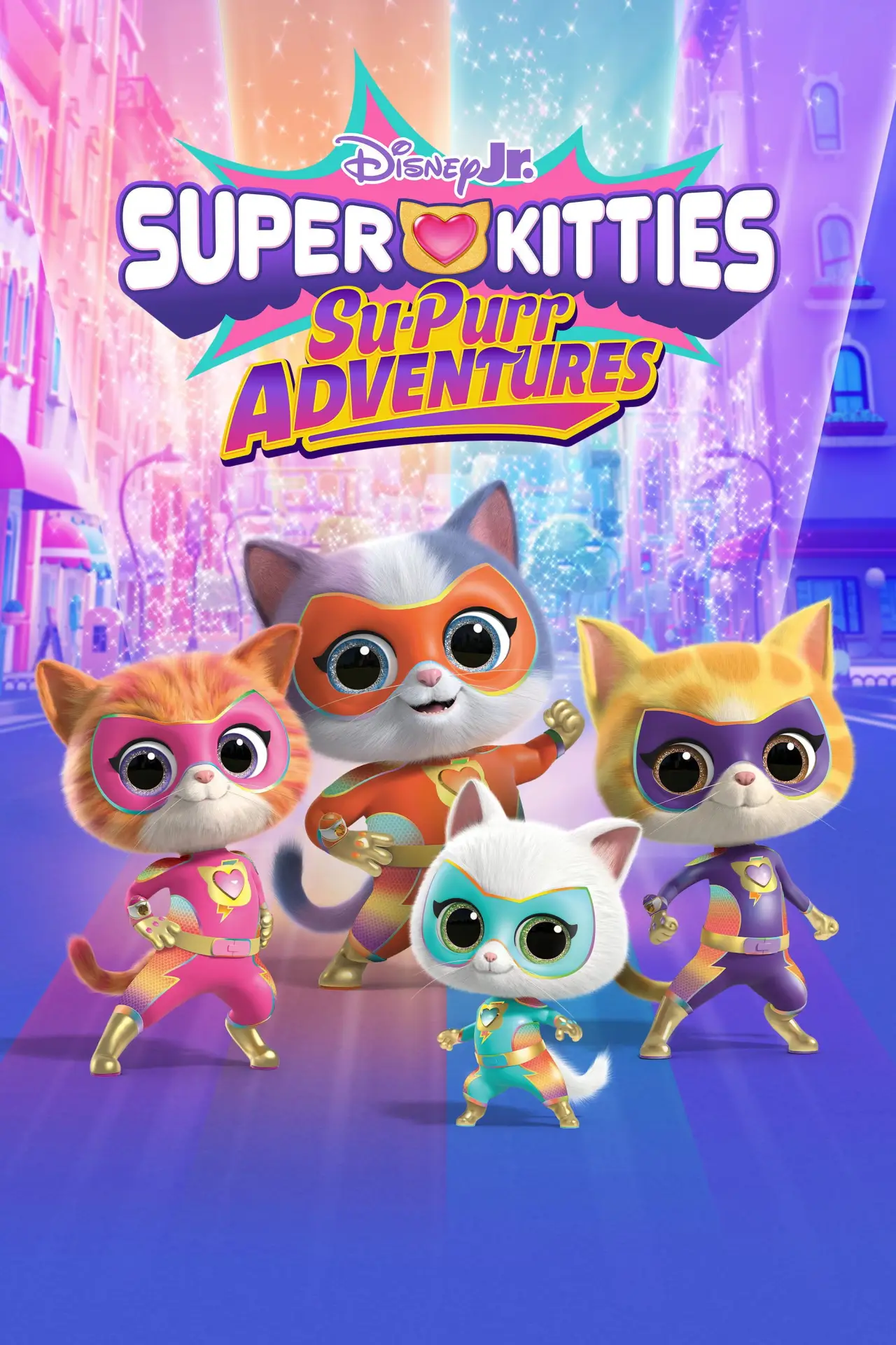 Series poster "SuperKitties: Su-Purr Adventures (Shorts)"