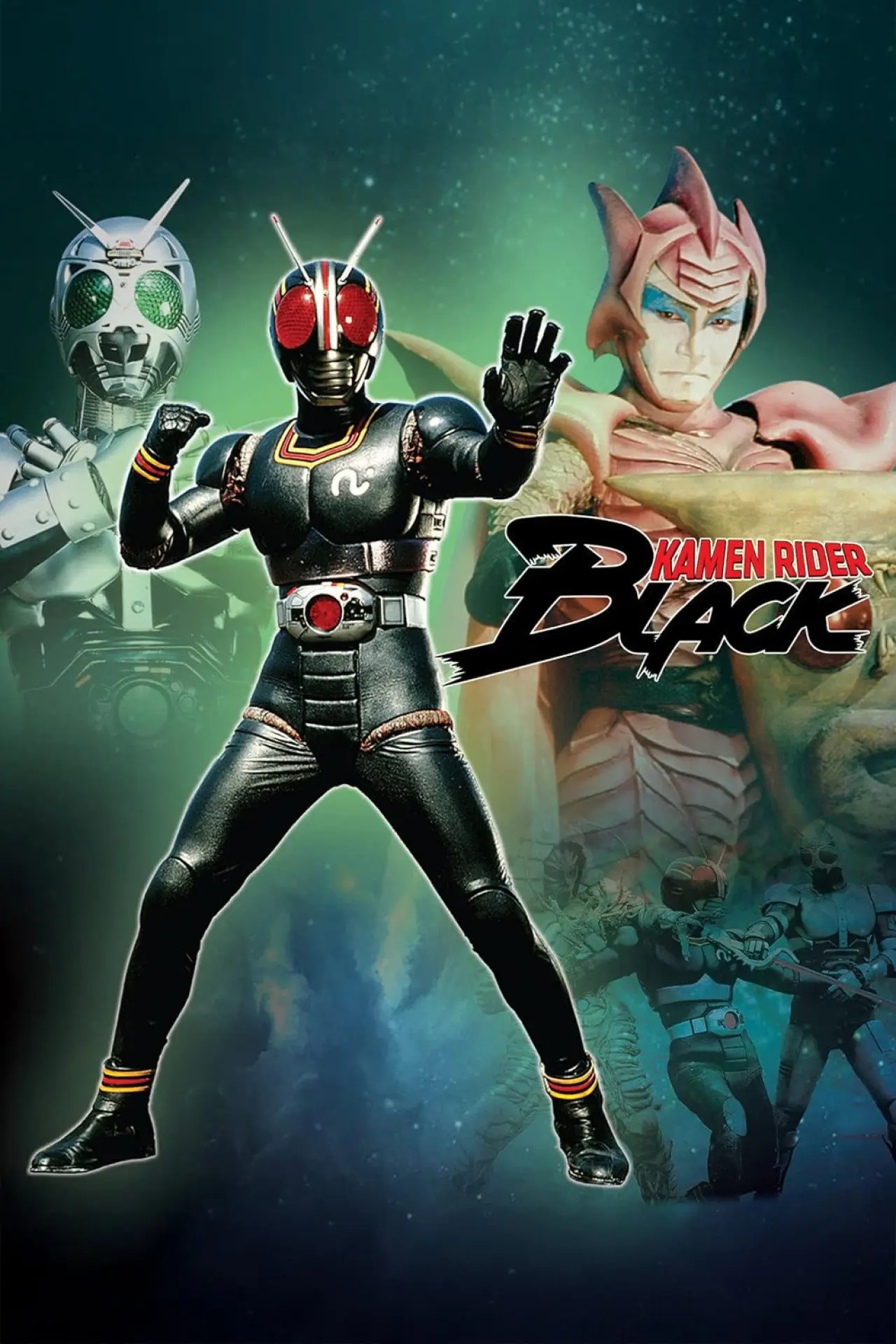 Series poster "Kamen Rider Black"