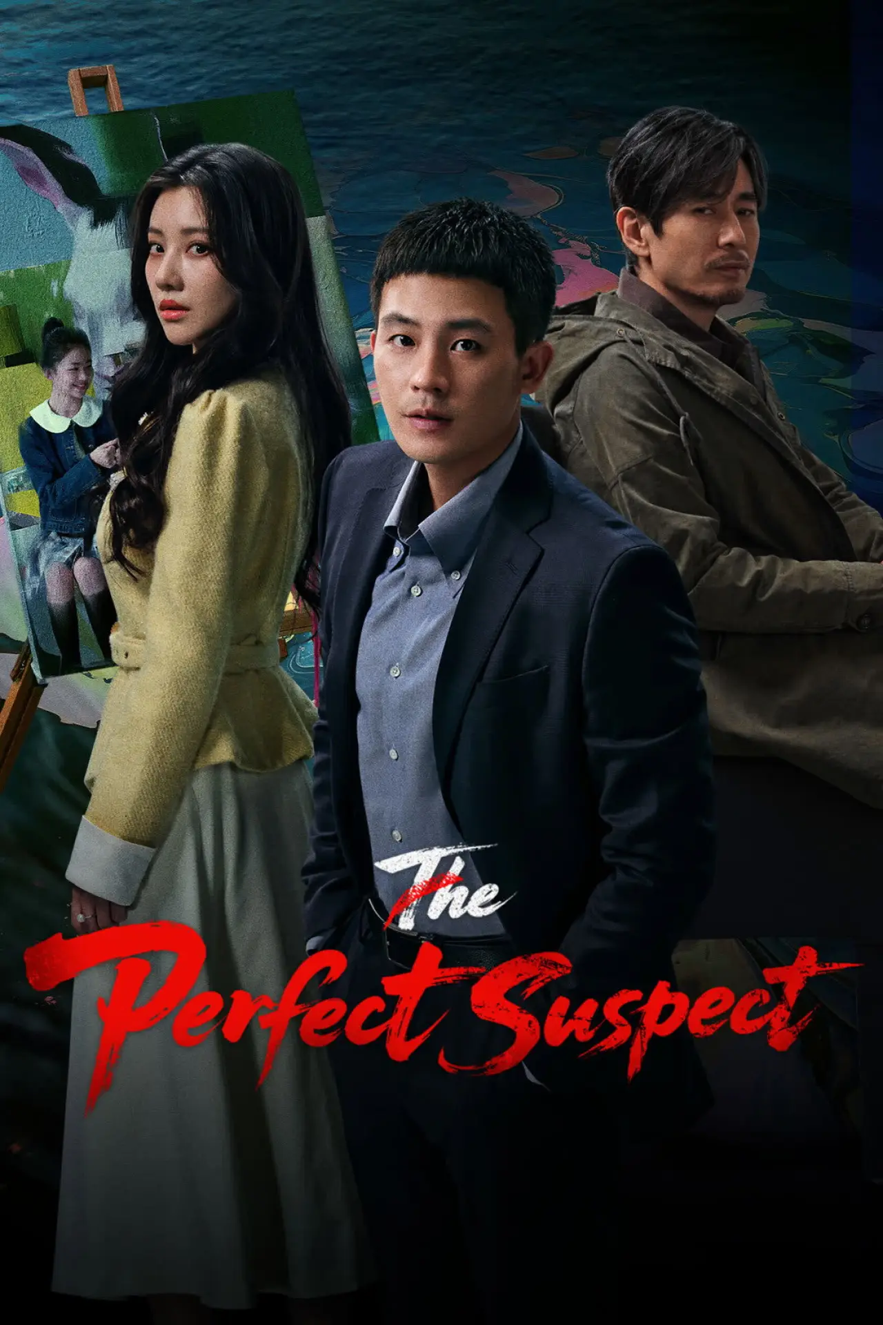 Series poster "The Perfect Suspect"