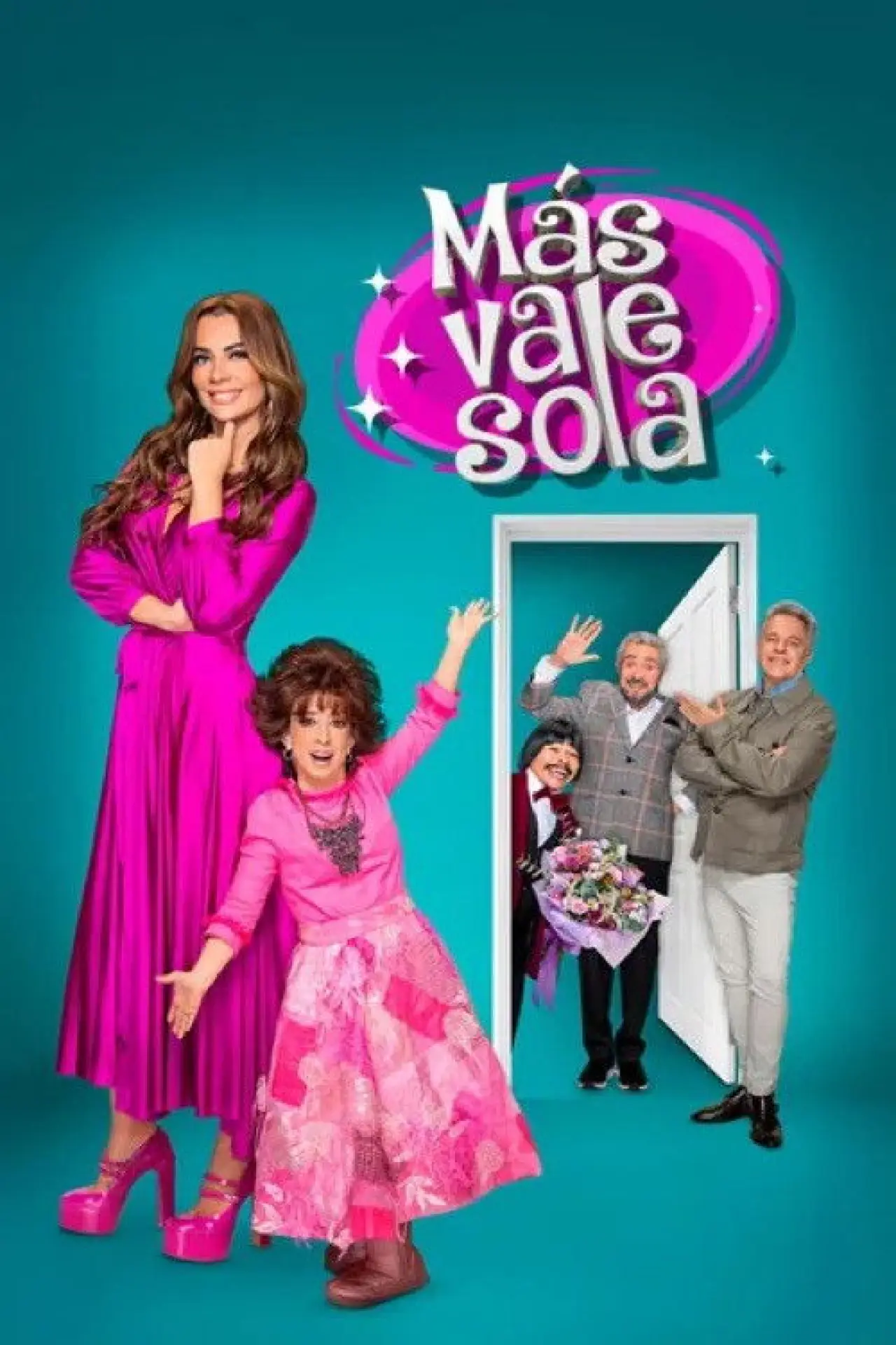 Series poster "Más vale sola"