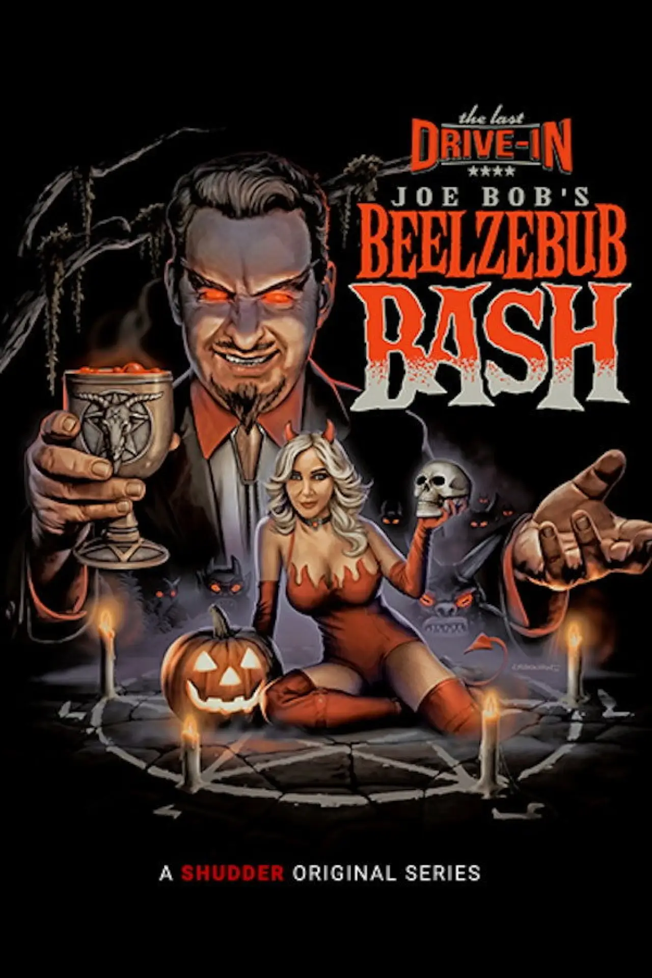 Series poster "The Last Drive-In with Joe Bob Briggs: Joe Bob