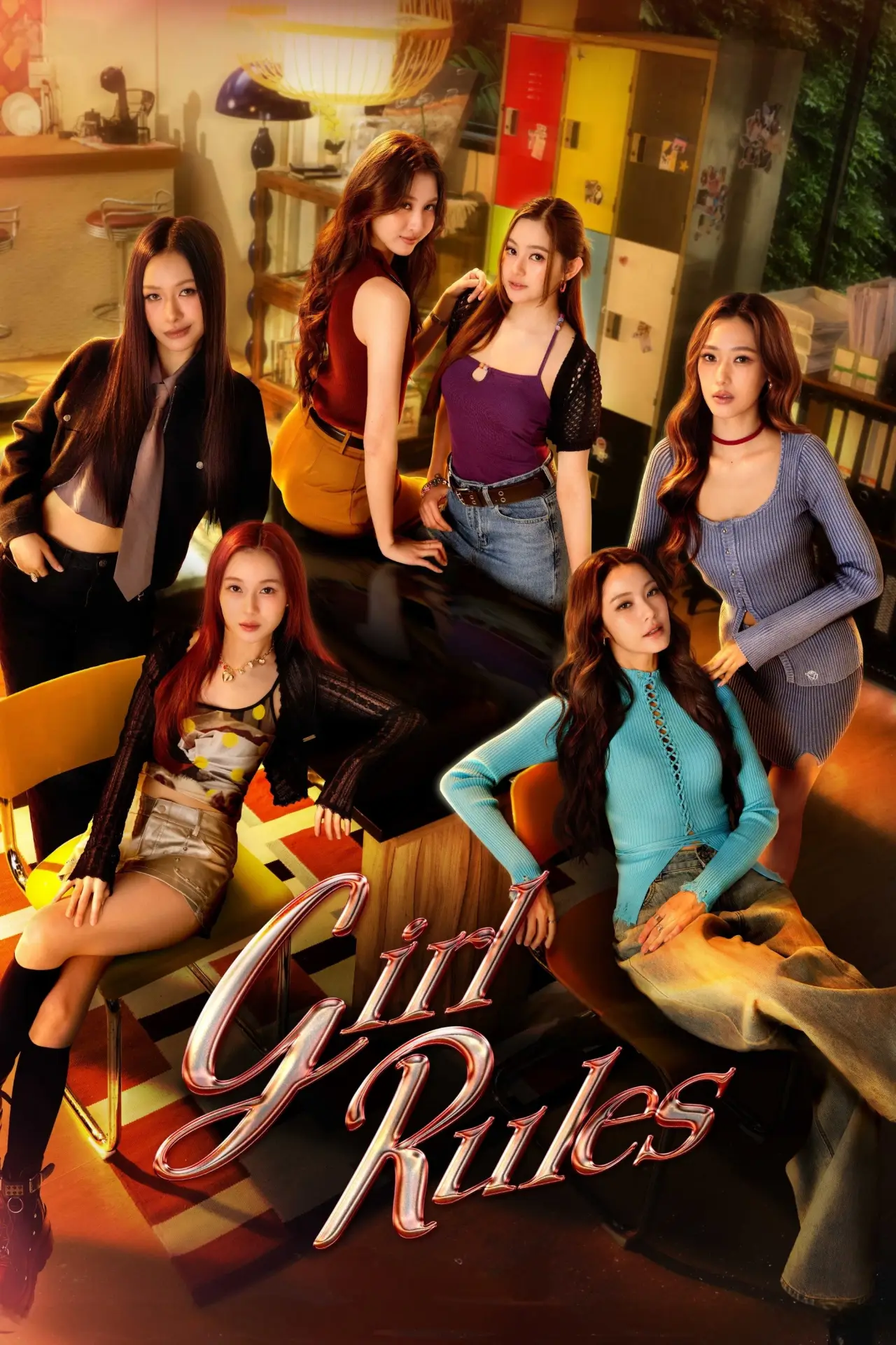 Series poster "Girl Rules"