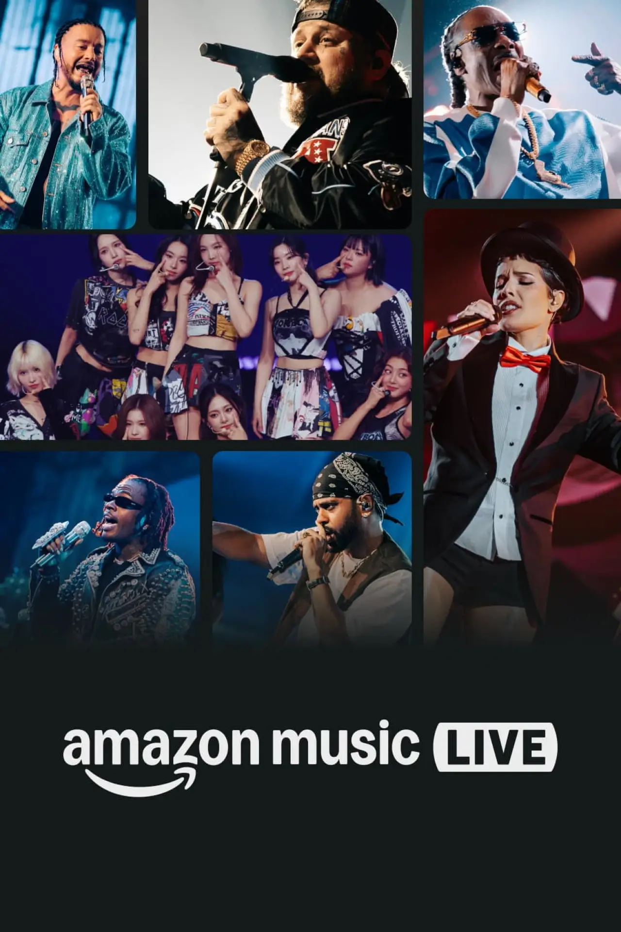 Series poster "Amazon Music Live"