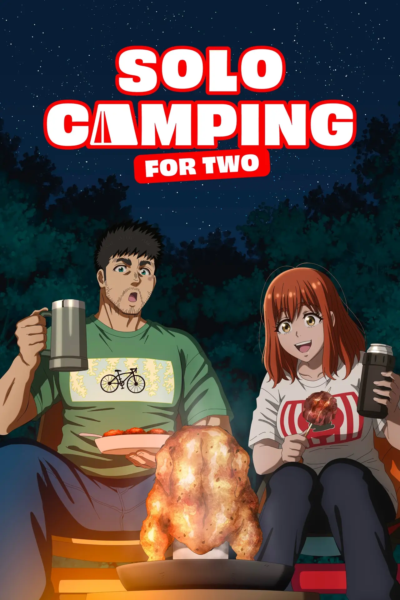 Series poster "Solo Camping for Two"