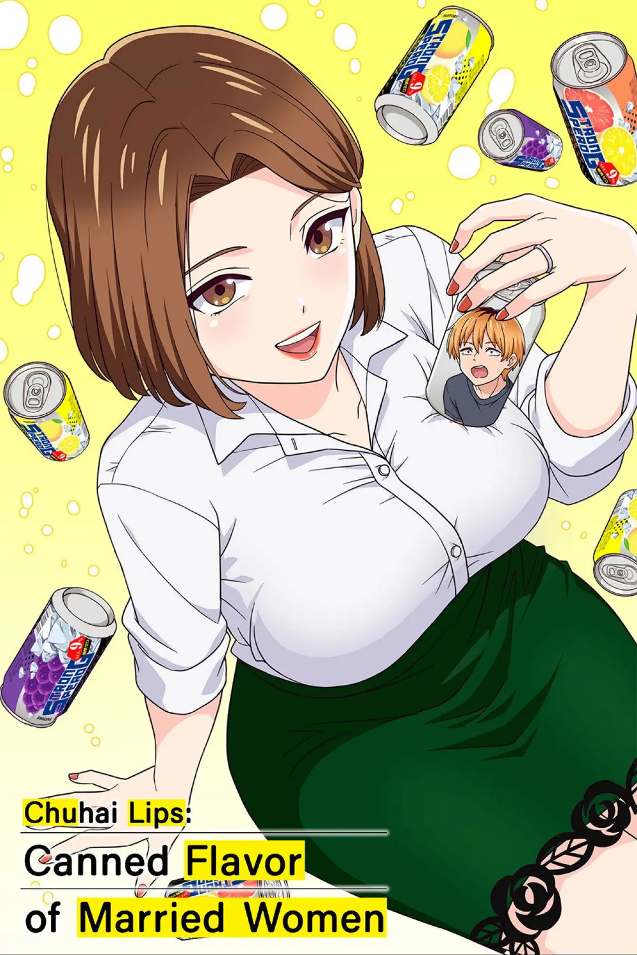 Series poster "Chuhai Lips: Canned Flavor of Married Women"