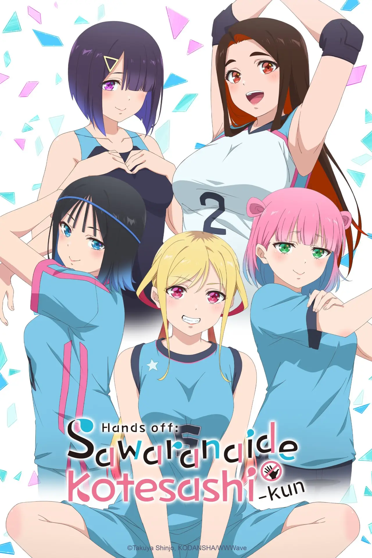 Series poster "Hands off: Sawaranaide Kotesashi-kun"