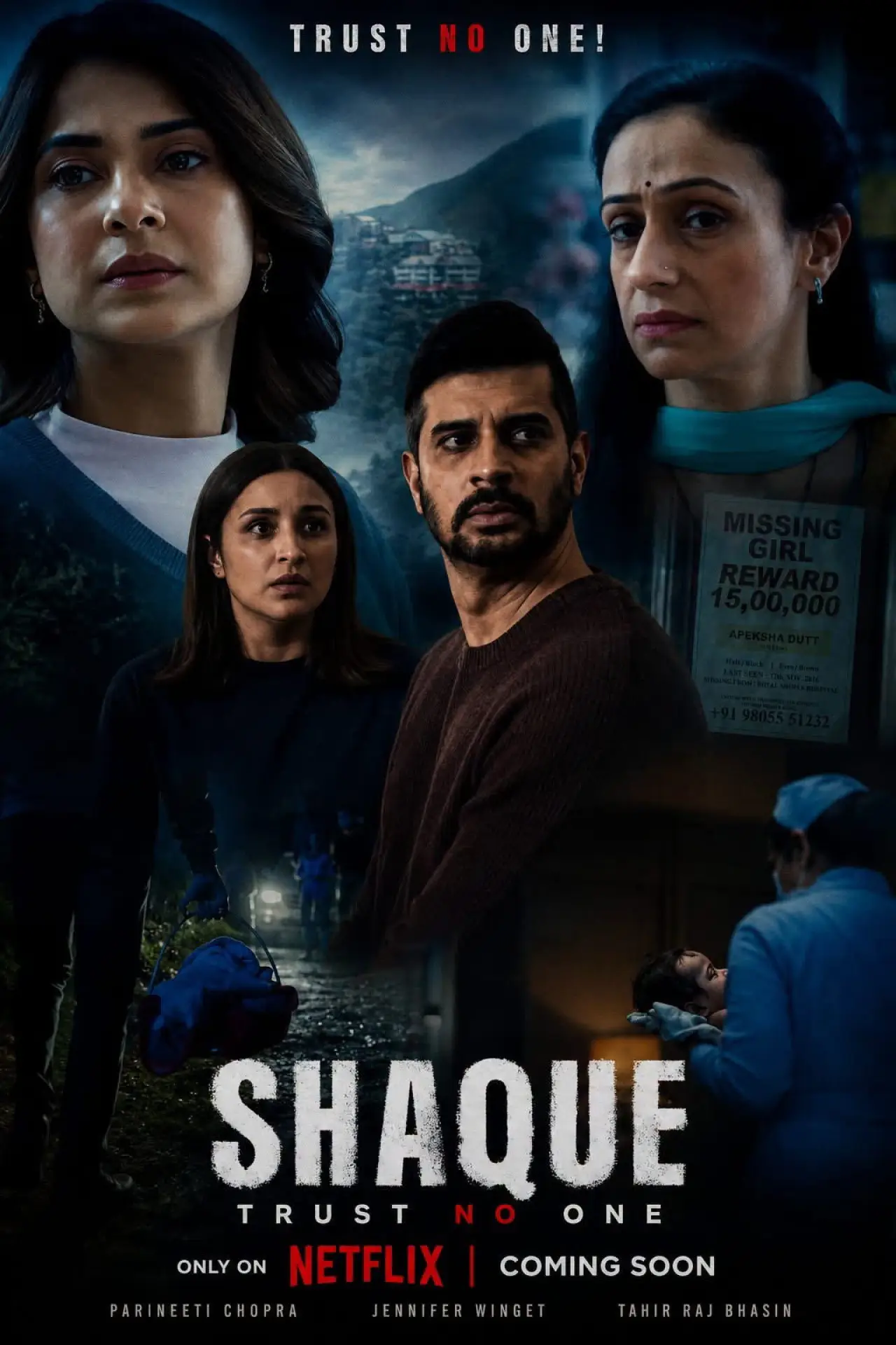 Series poster "Shaque: Trust No One"