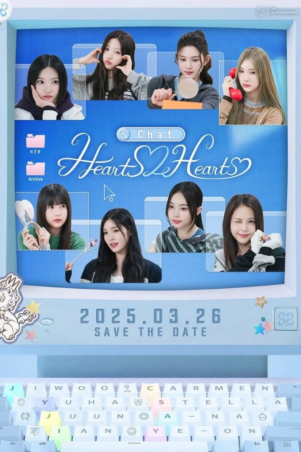 Постер к сериалу "Chat Hearts2Hearts"