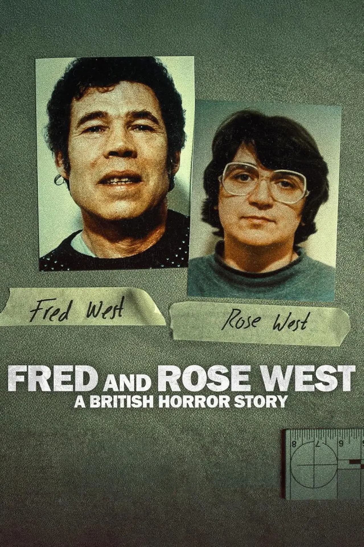 Series poster "Fred and Rose West: A British Horror Story"