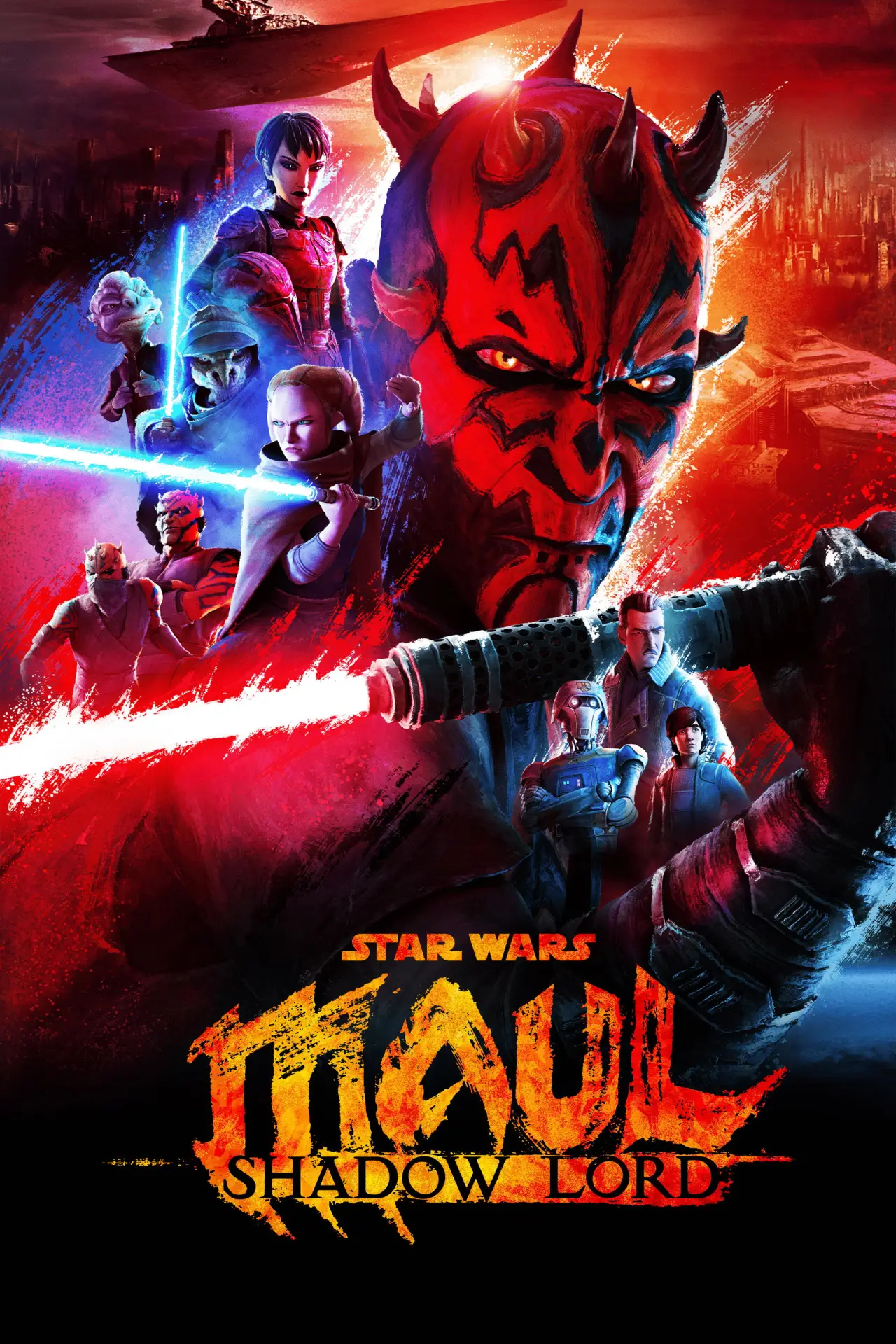 Series poster "Star Wars: Maul - Shadow Lord"