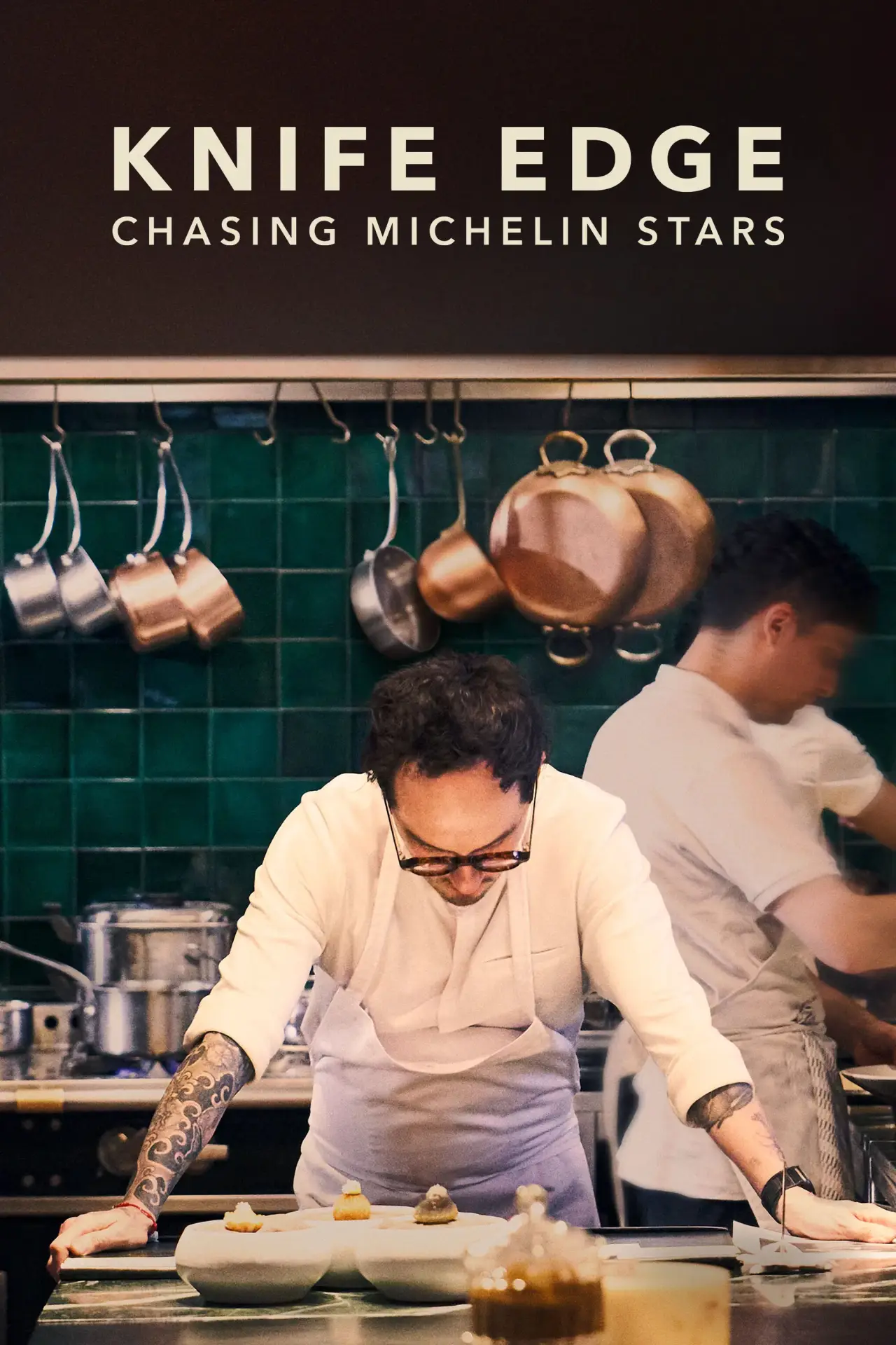 Series poster "Knife Edge: Chasing Michelin Stars"