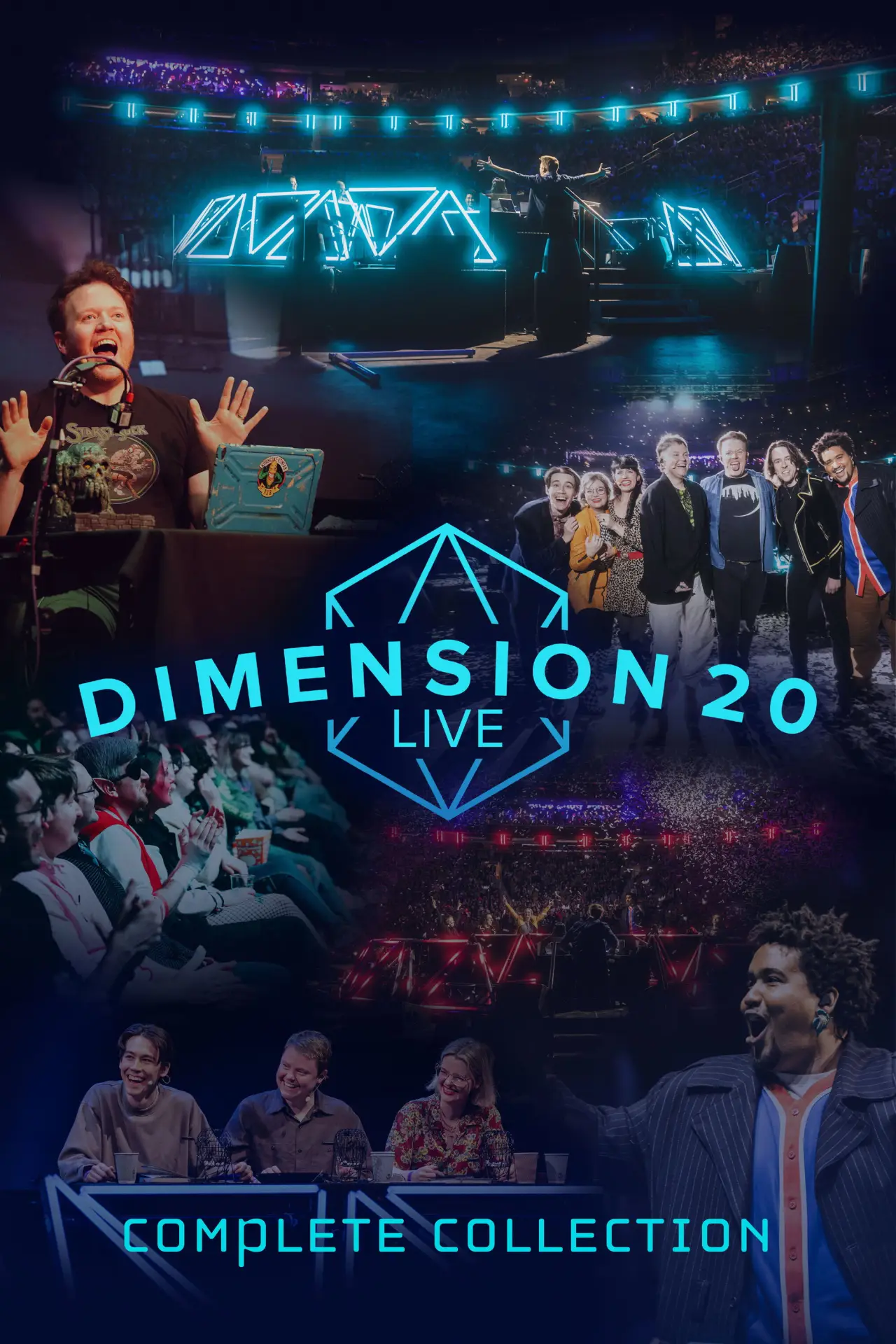 Series poster "Dimension 20 Live"