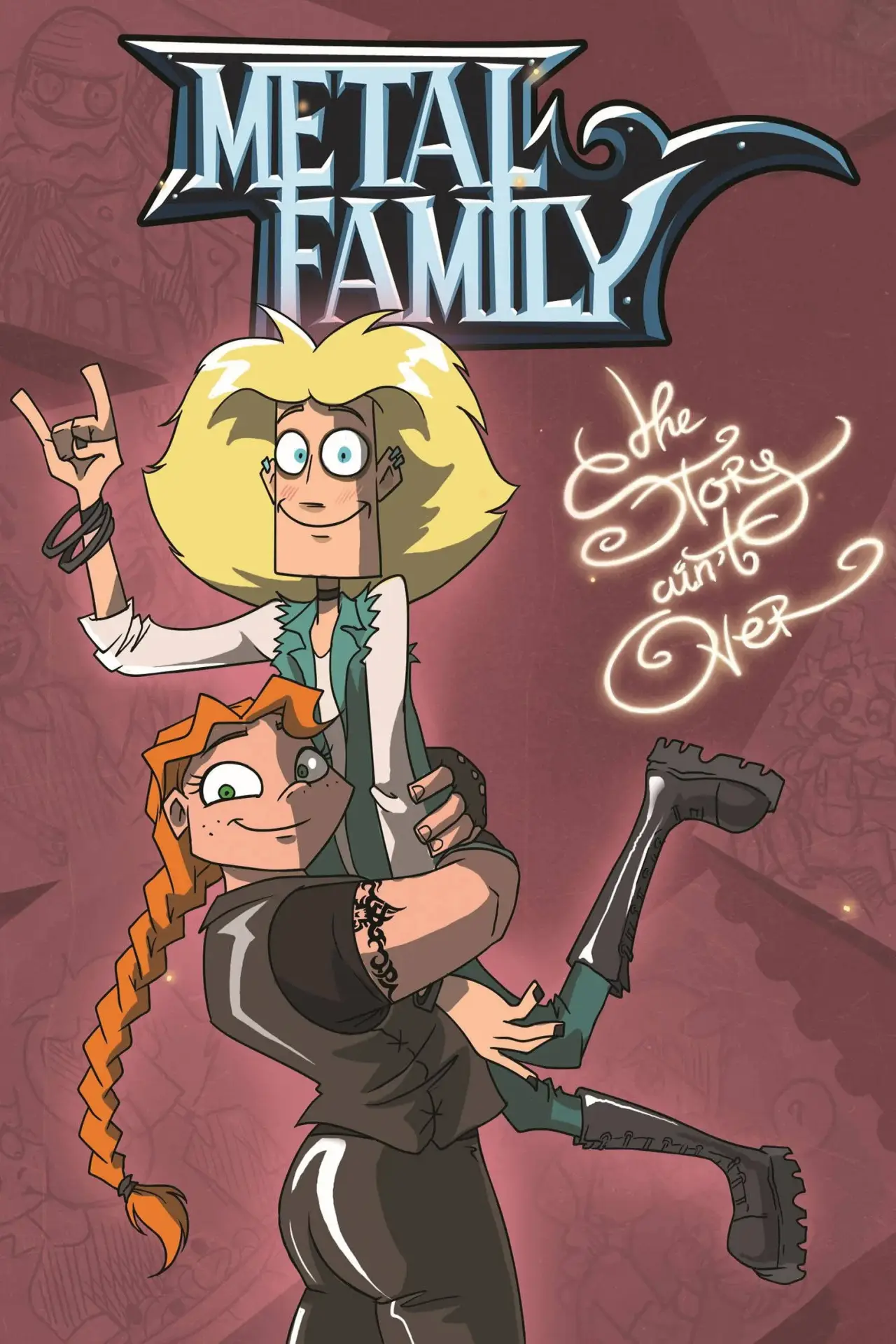 Постер к сериалу "Metal Family"