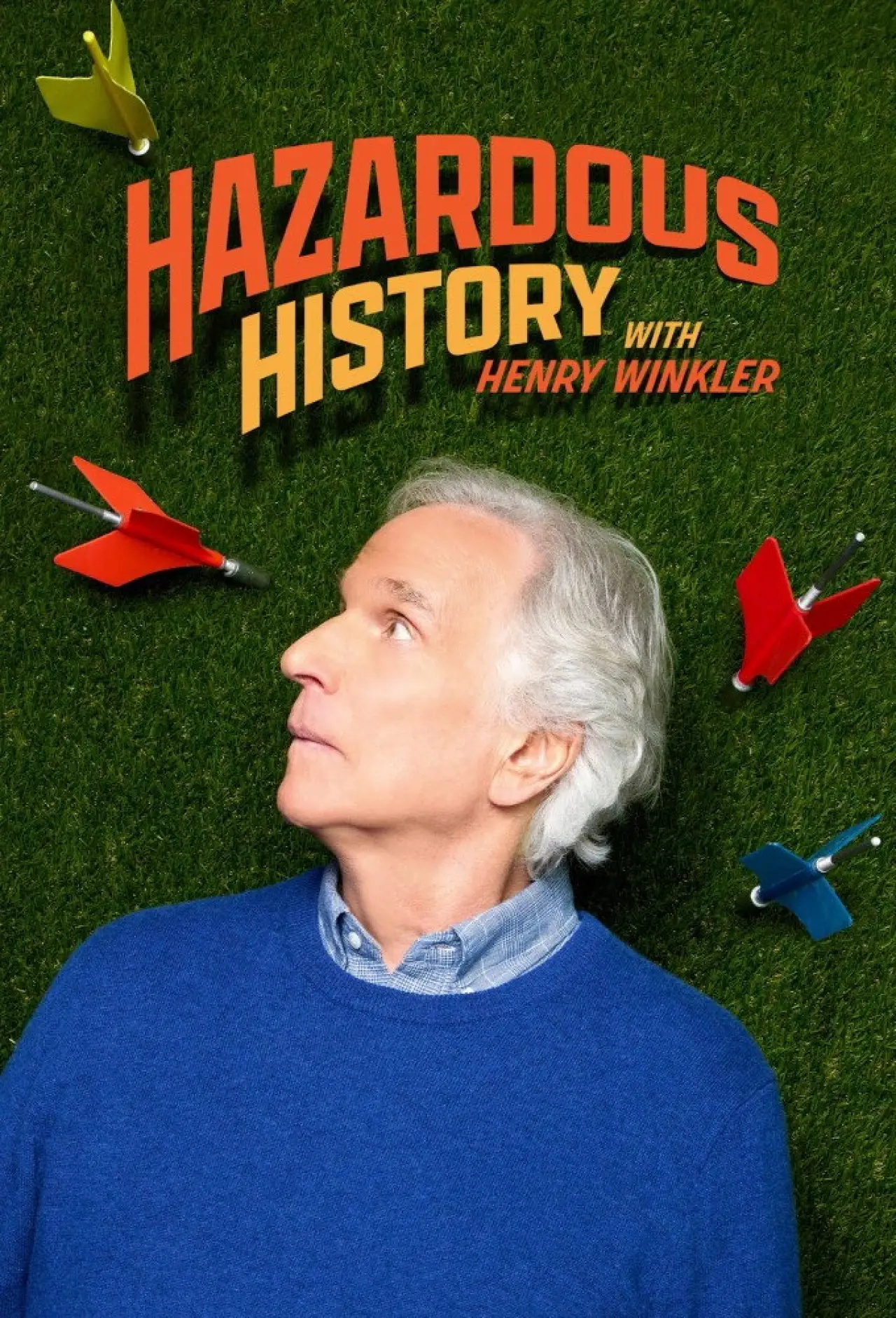 Series poster "Hazardous History with Henry Winkler"