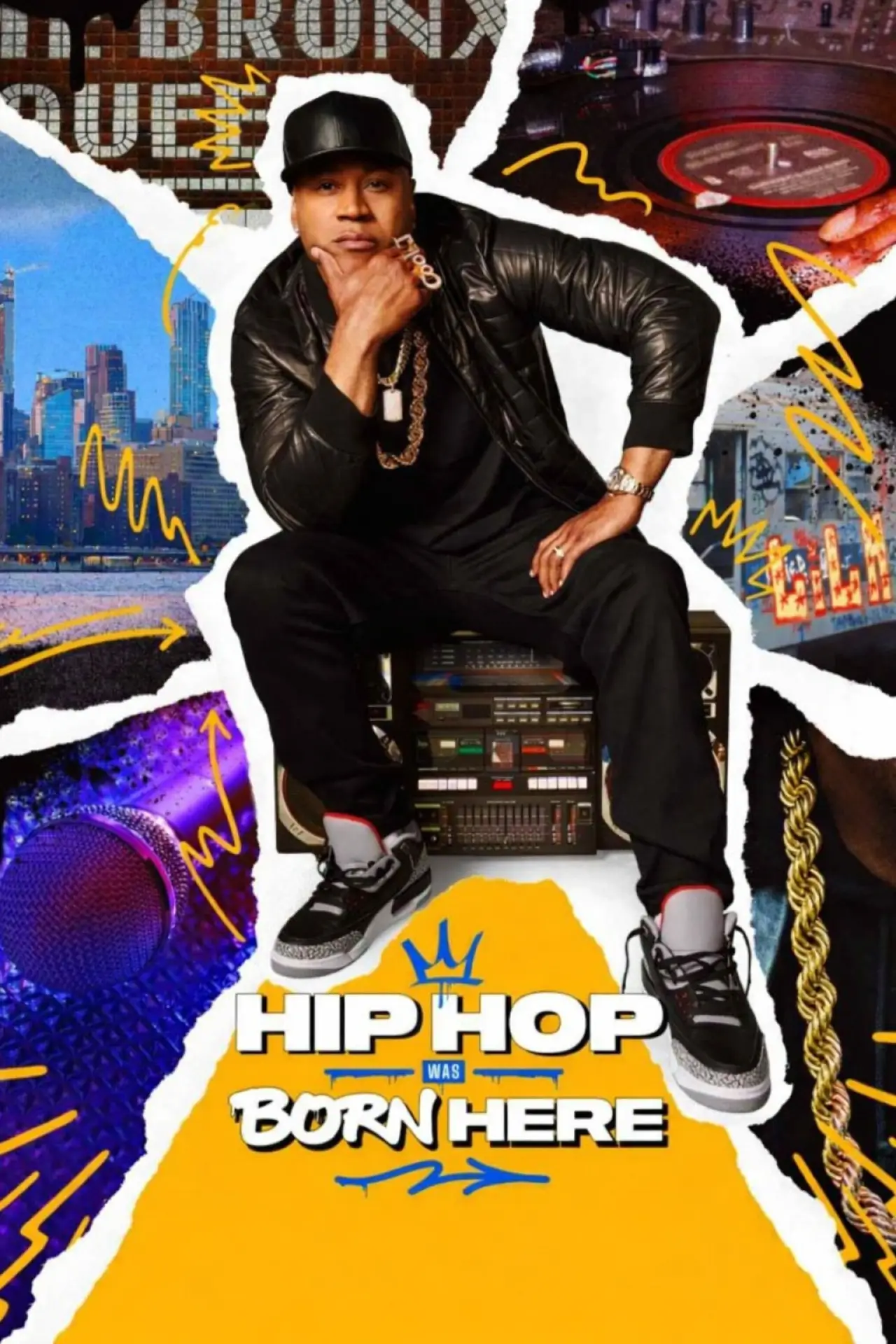 Series poster "Hip Hop Was Born Here"