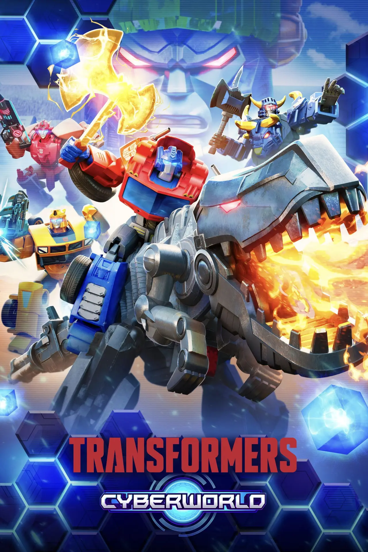 Series poster "Transformers: CYBERWORLD"