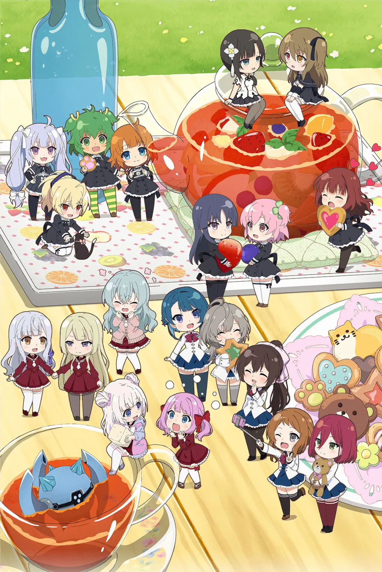 Series poster "Assault Lily: Fruits"