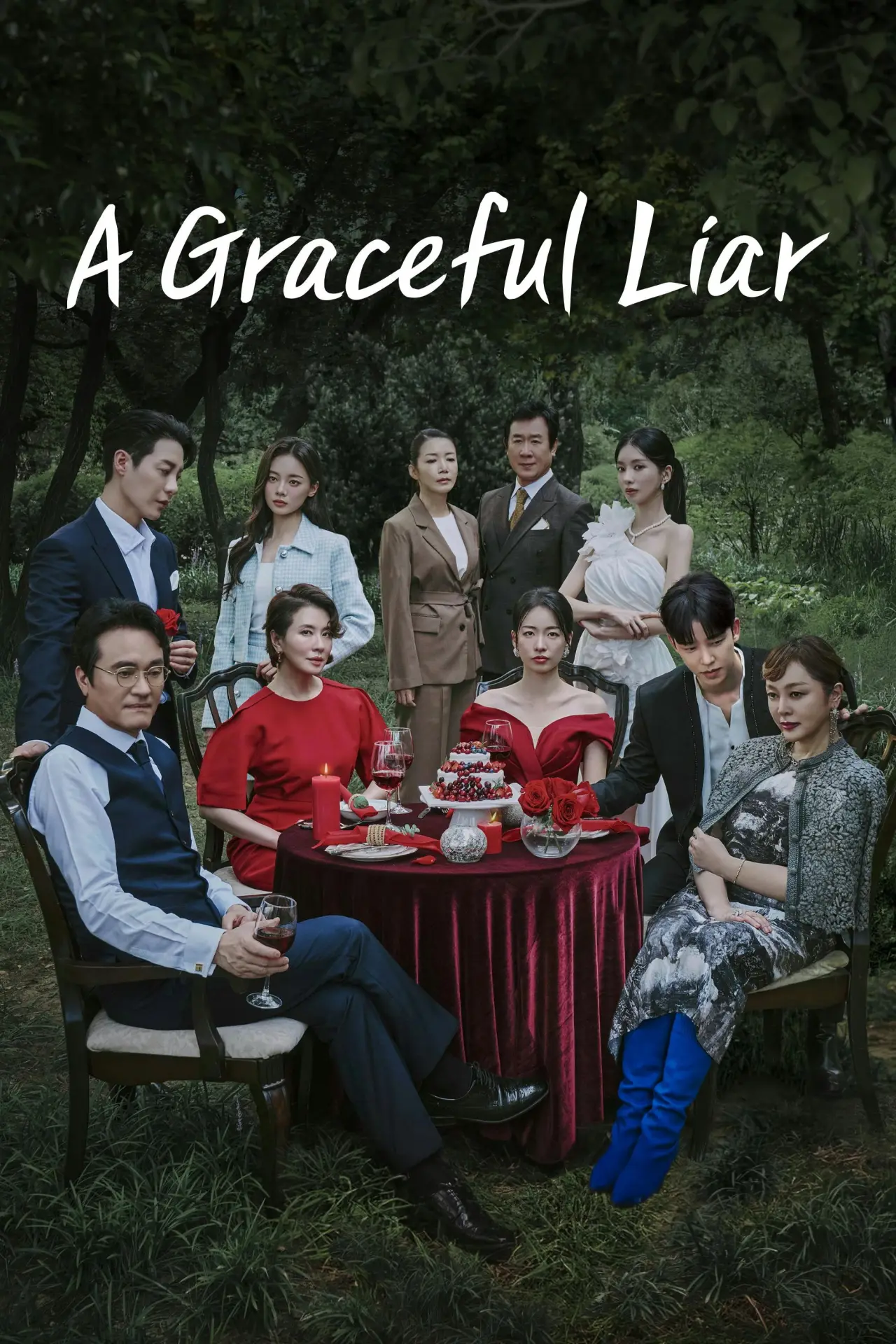 Series poster "A Graceful Liar"