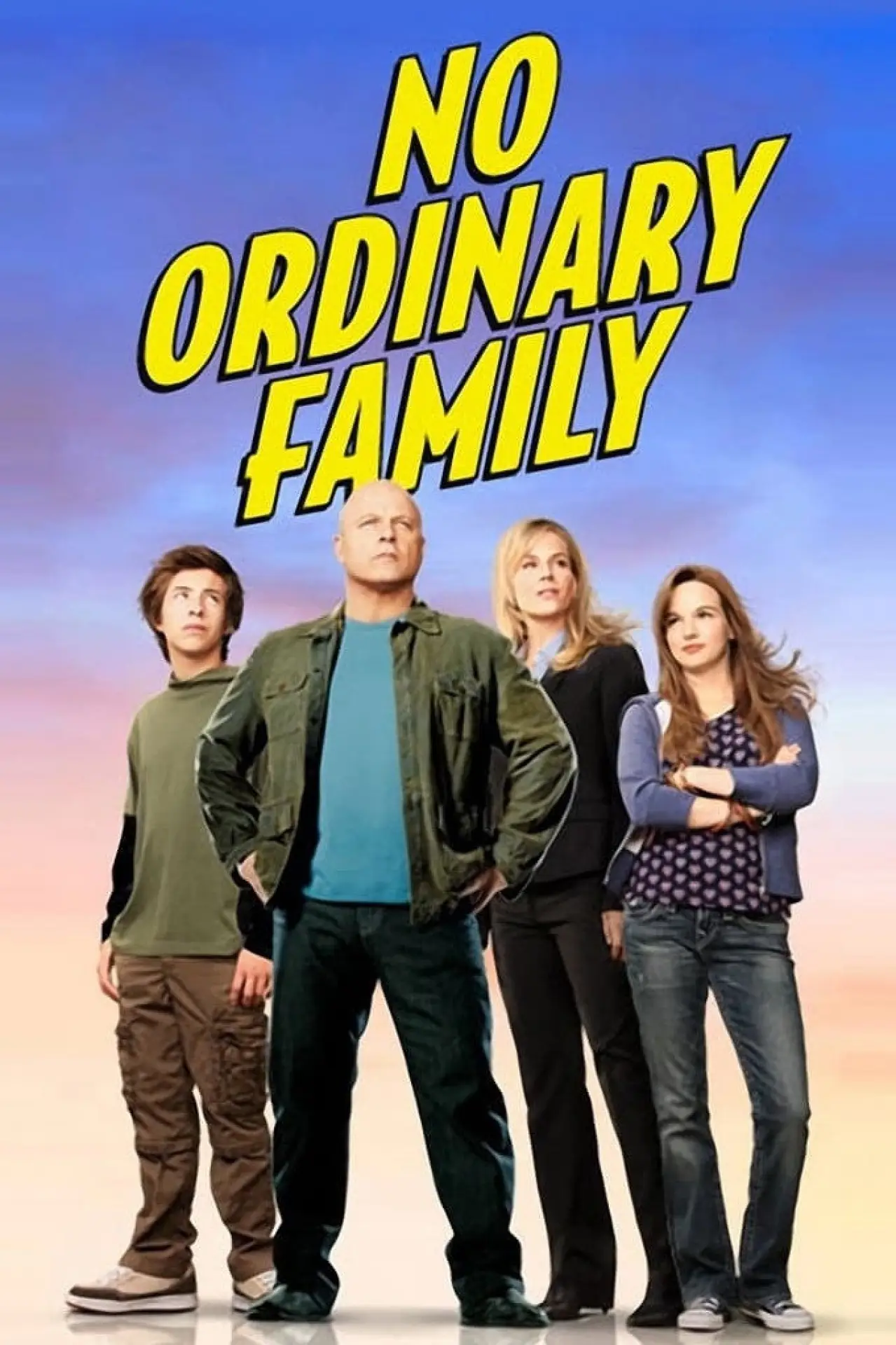 Series poster "No Ordinary Family"